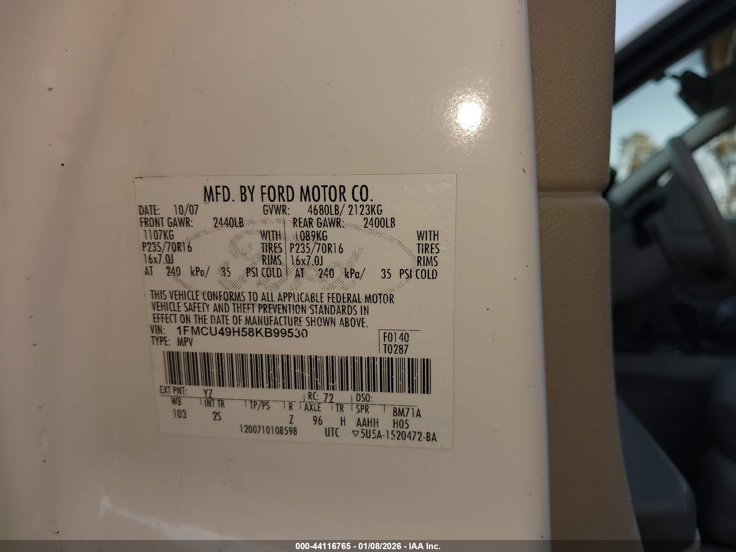 FORD ESCAPE image 9