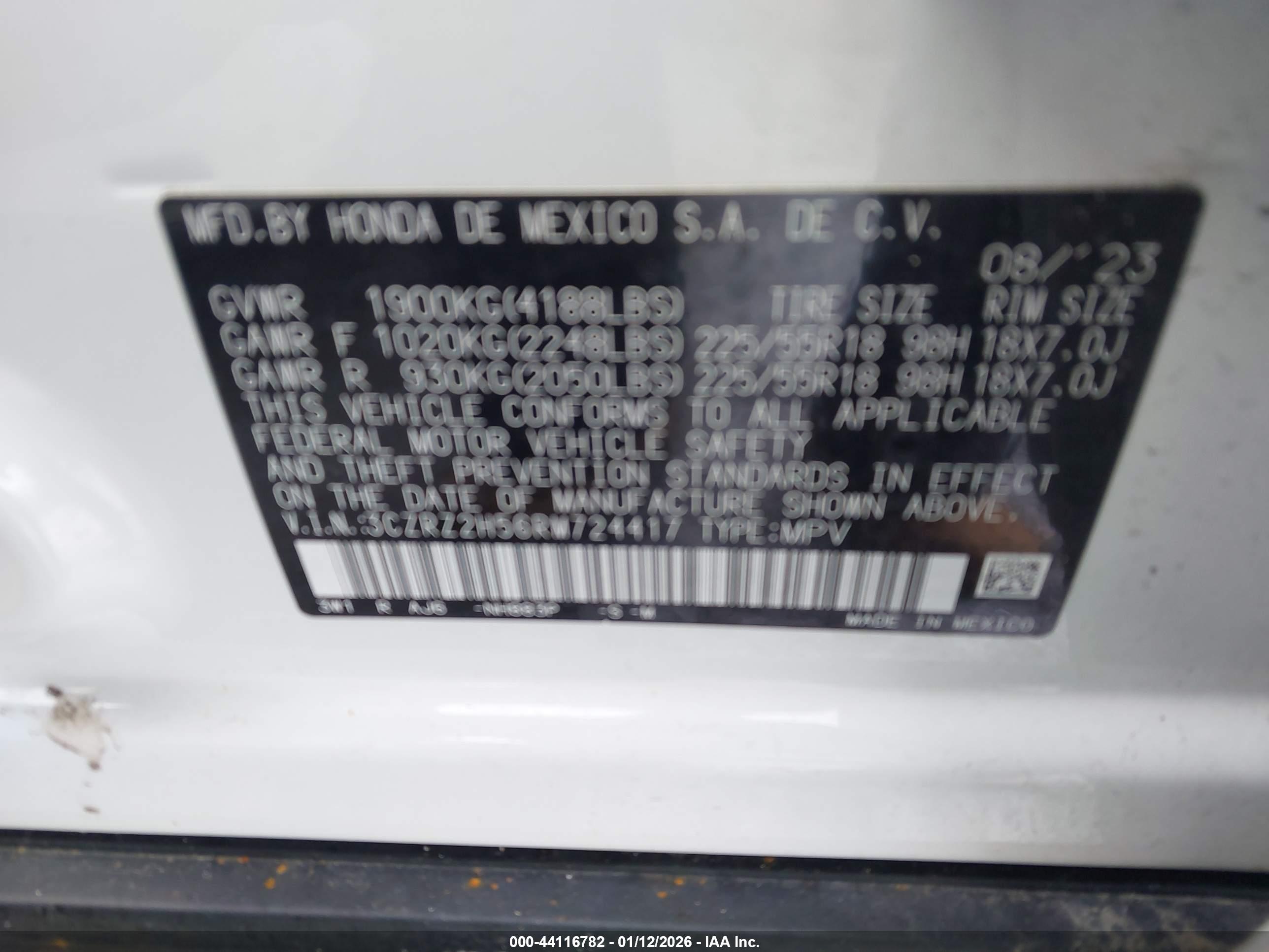 HONDA HR-V image 9