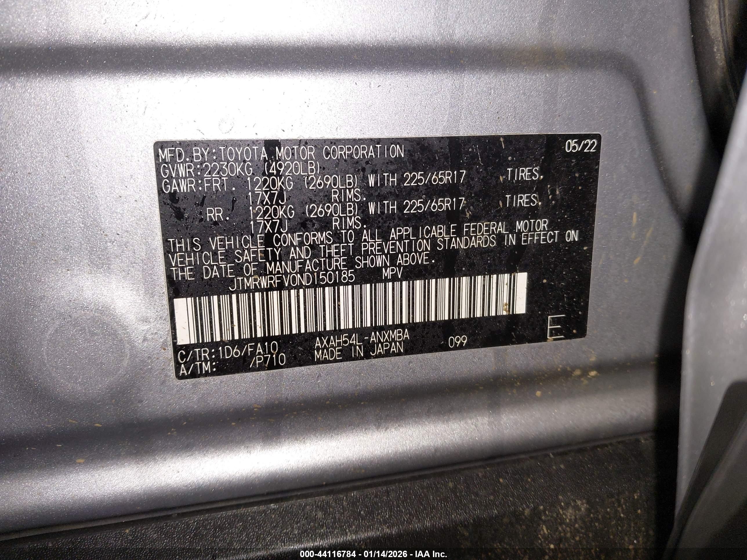 TOYOTA RAV4 image 9