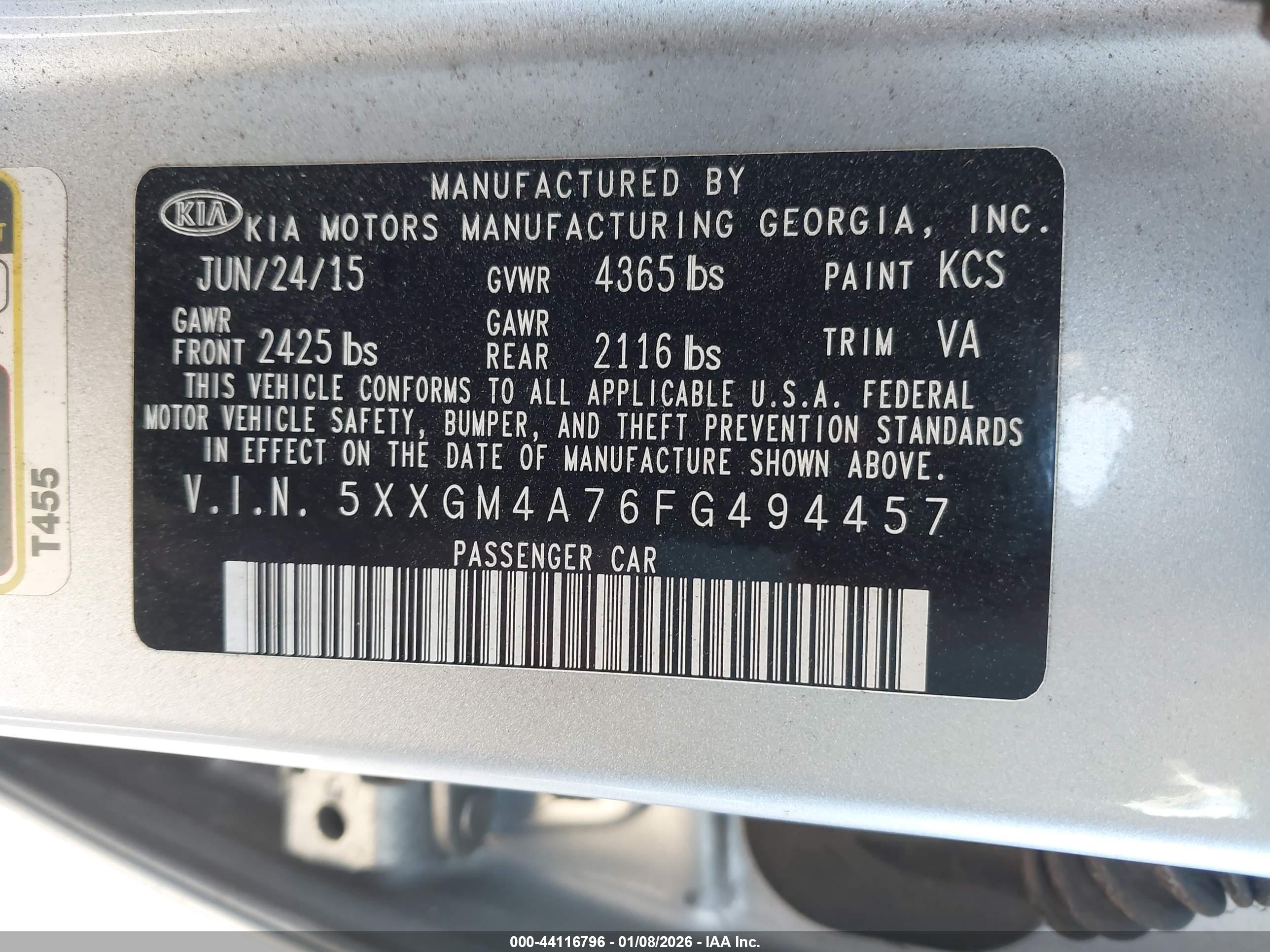 KIA OPTIMA image 9