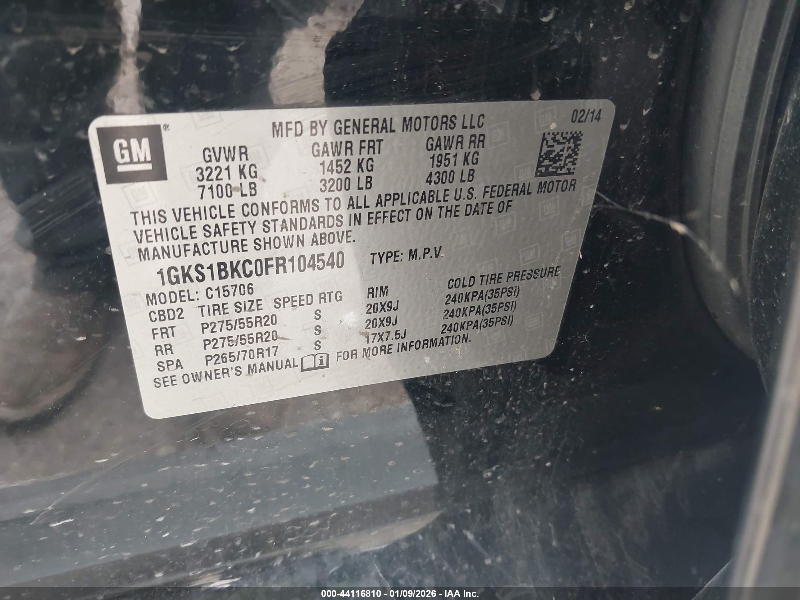 GMC YUKON image 9