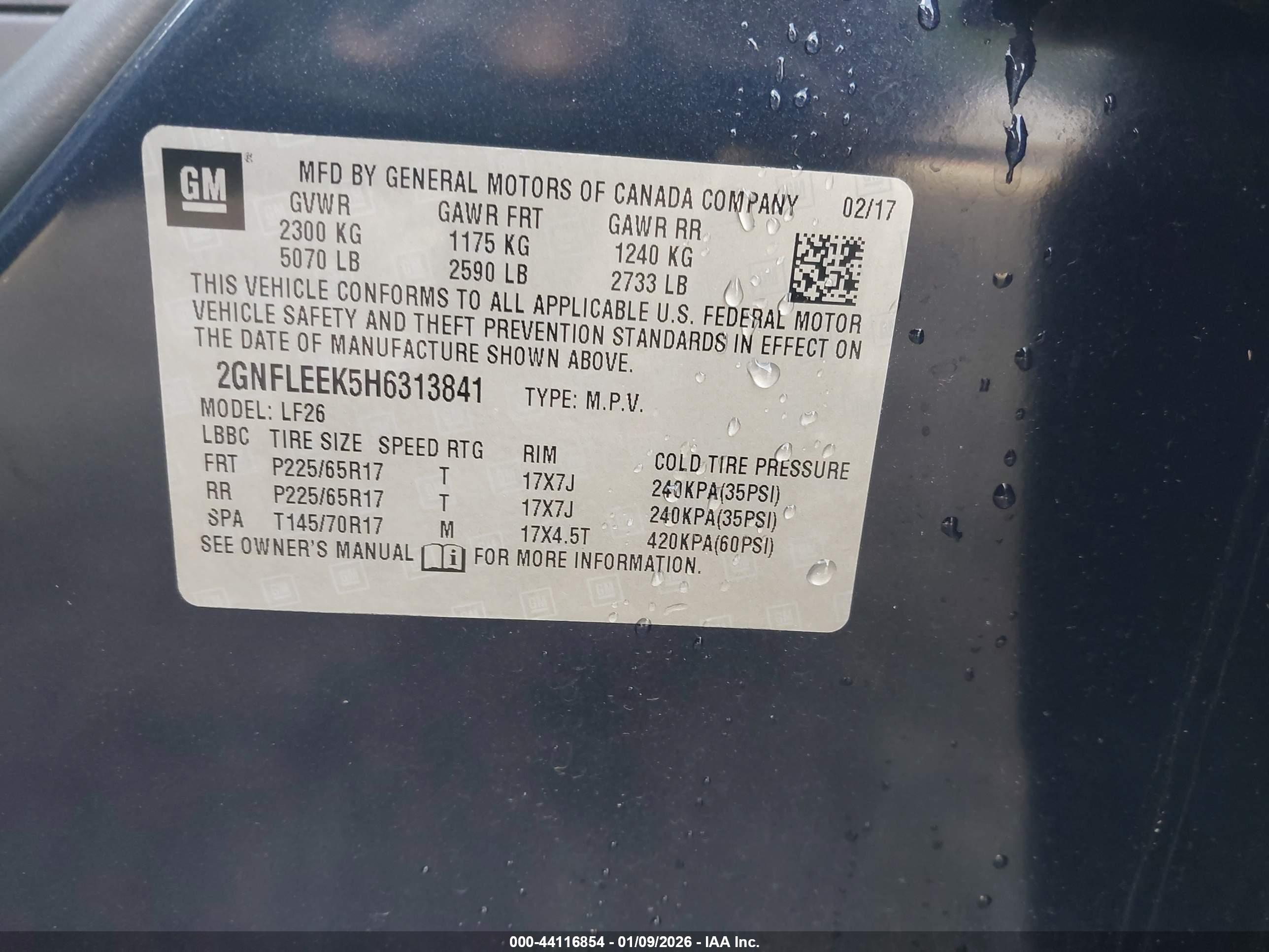 CHEVROLET EQUINOX image 9