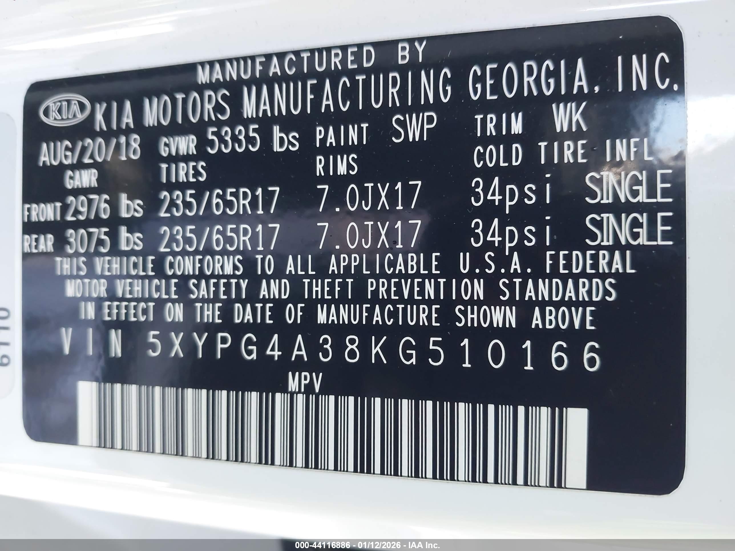 KIA SORENTO image 9