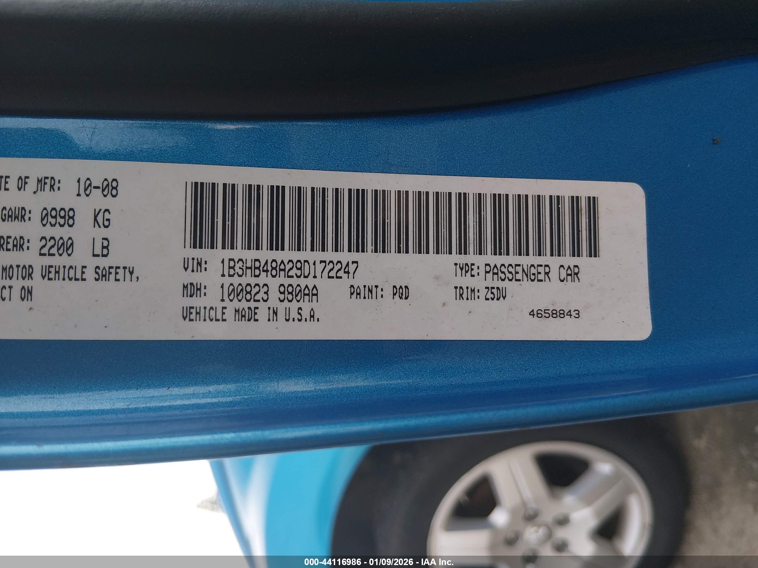 DODGE CALIBER image 9