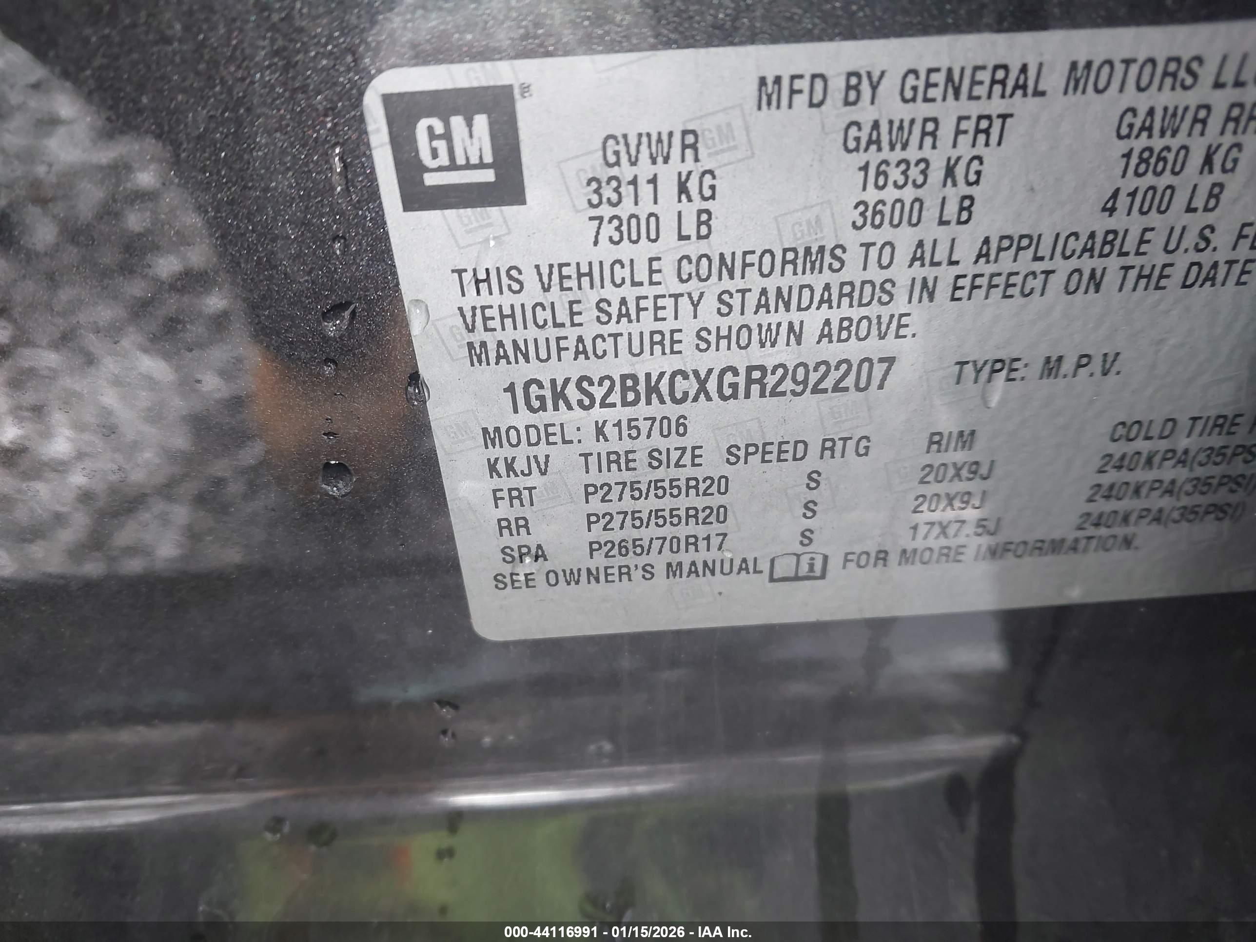 GMC YUKON image 9