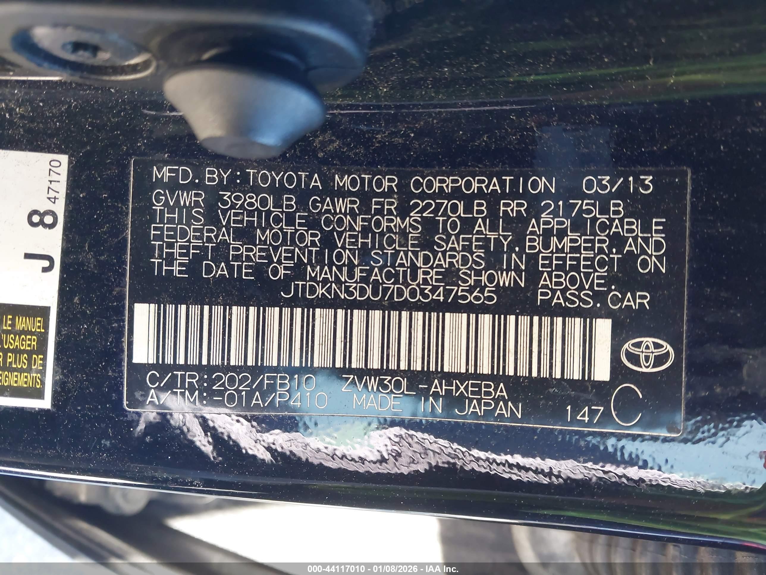TOYOTA PRIUS image 9