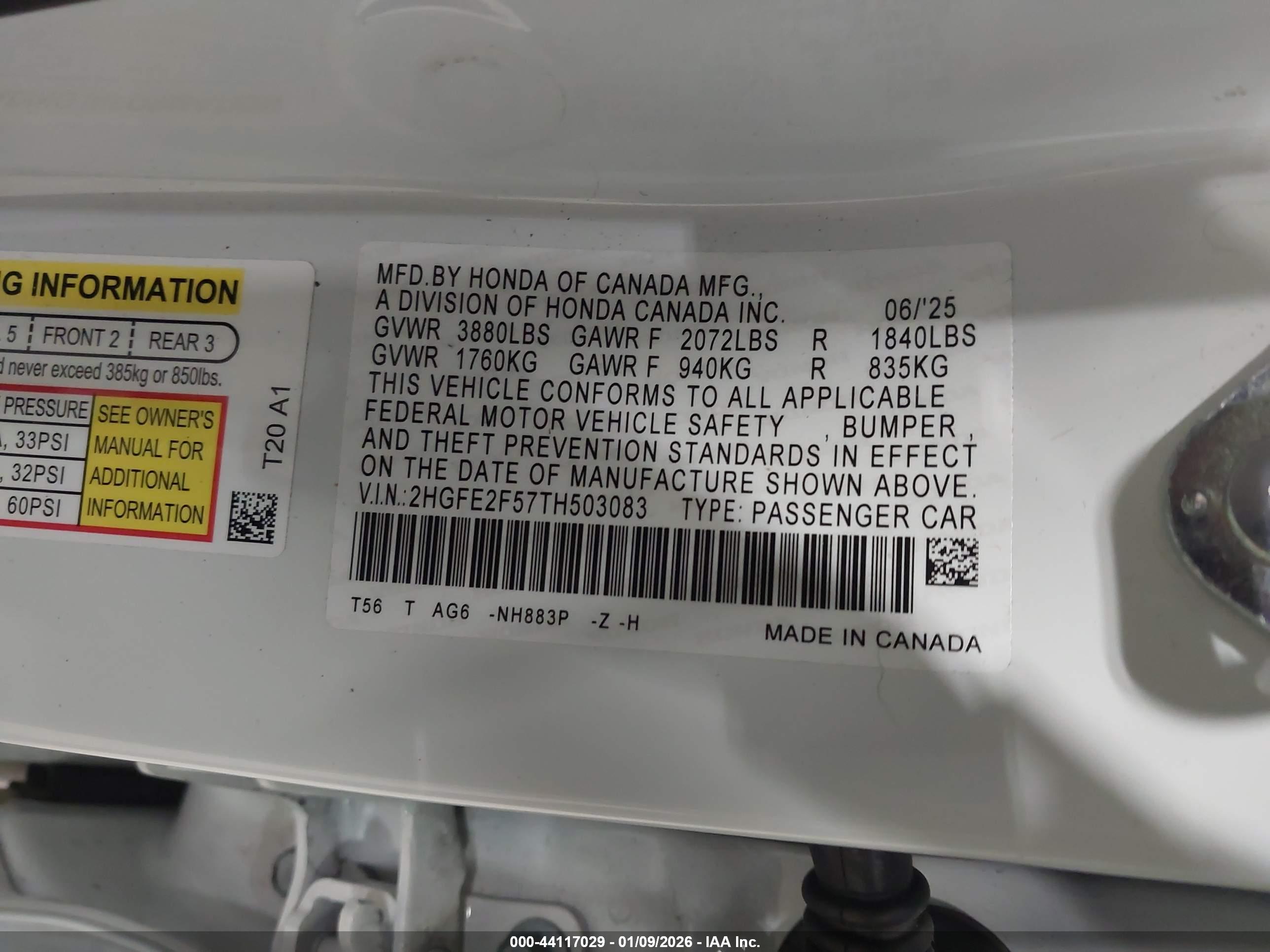 HONDA CIVIC image 9