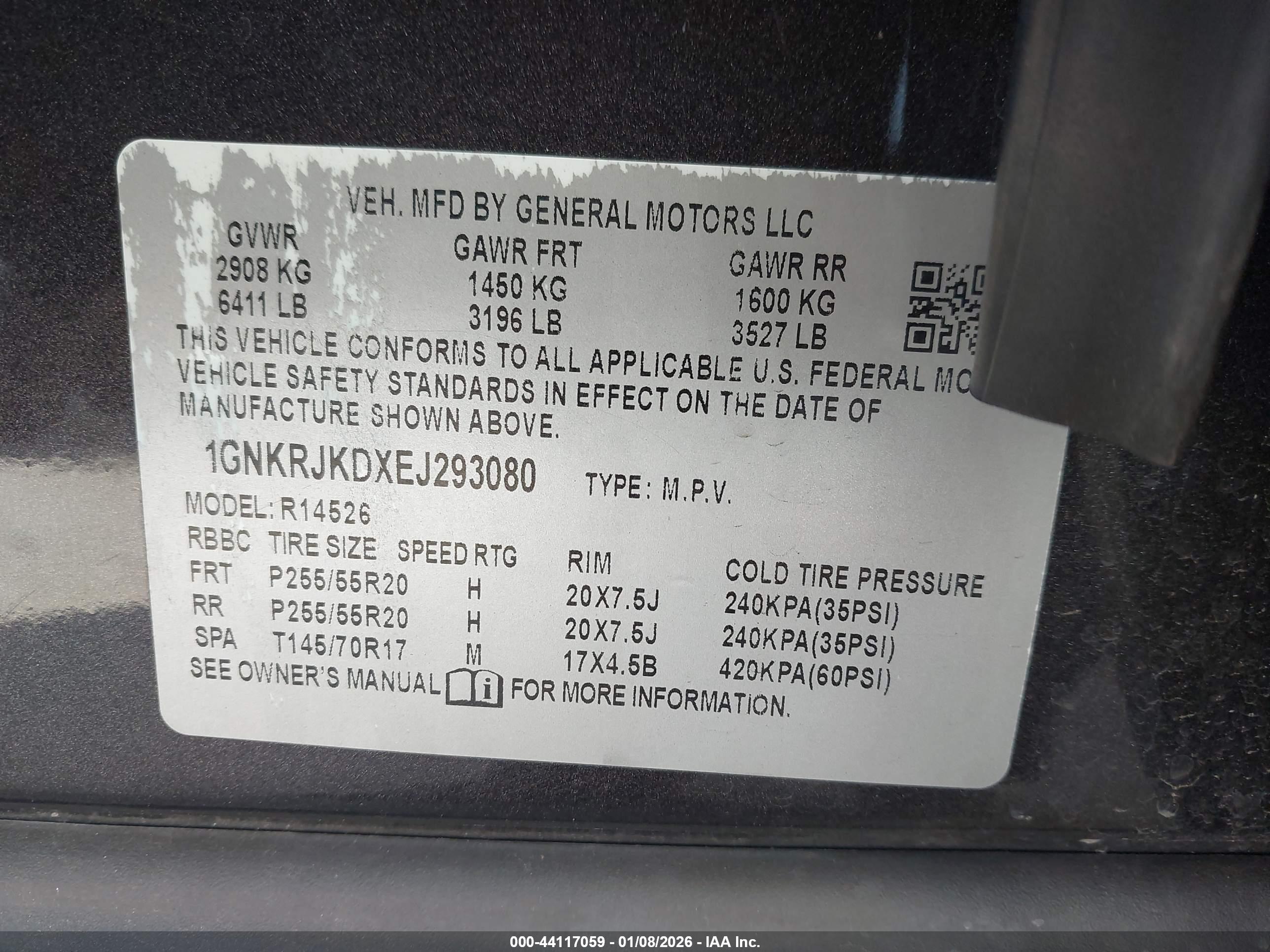 CHEVROLET TRAVERSE image 9