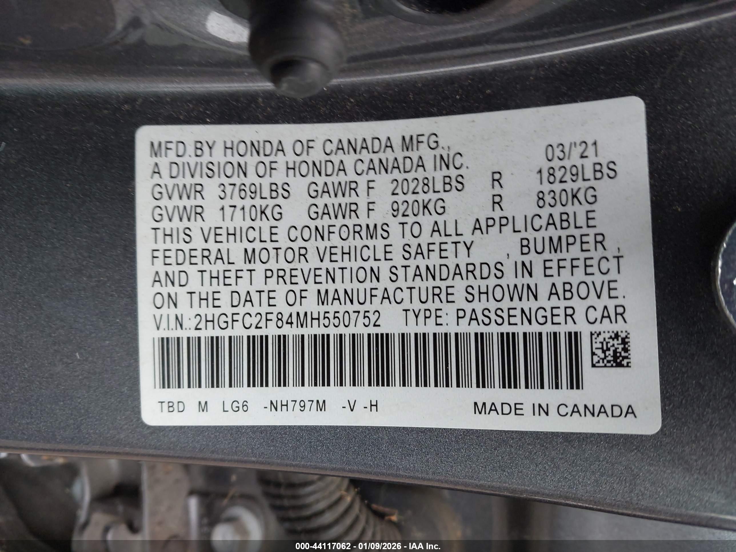 HONDA CIVIC image 9