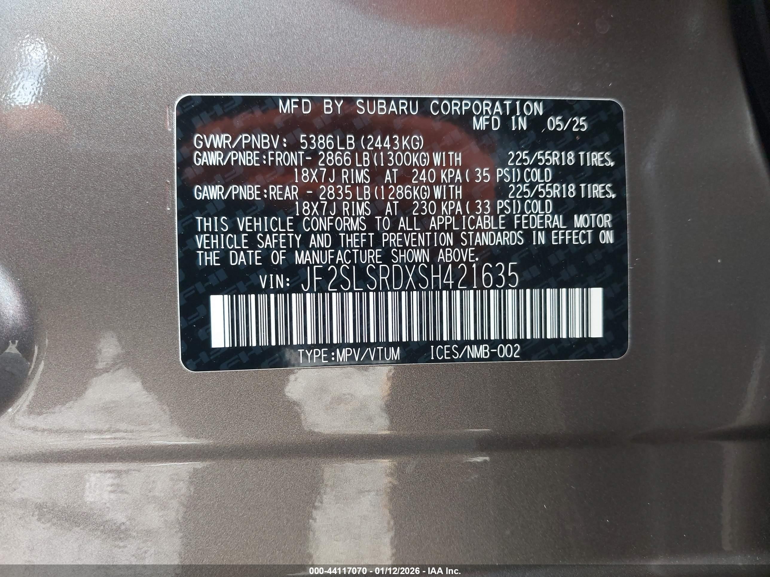 SUBARU FORESTER image 9