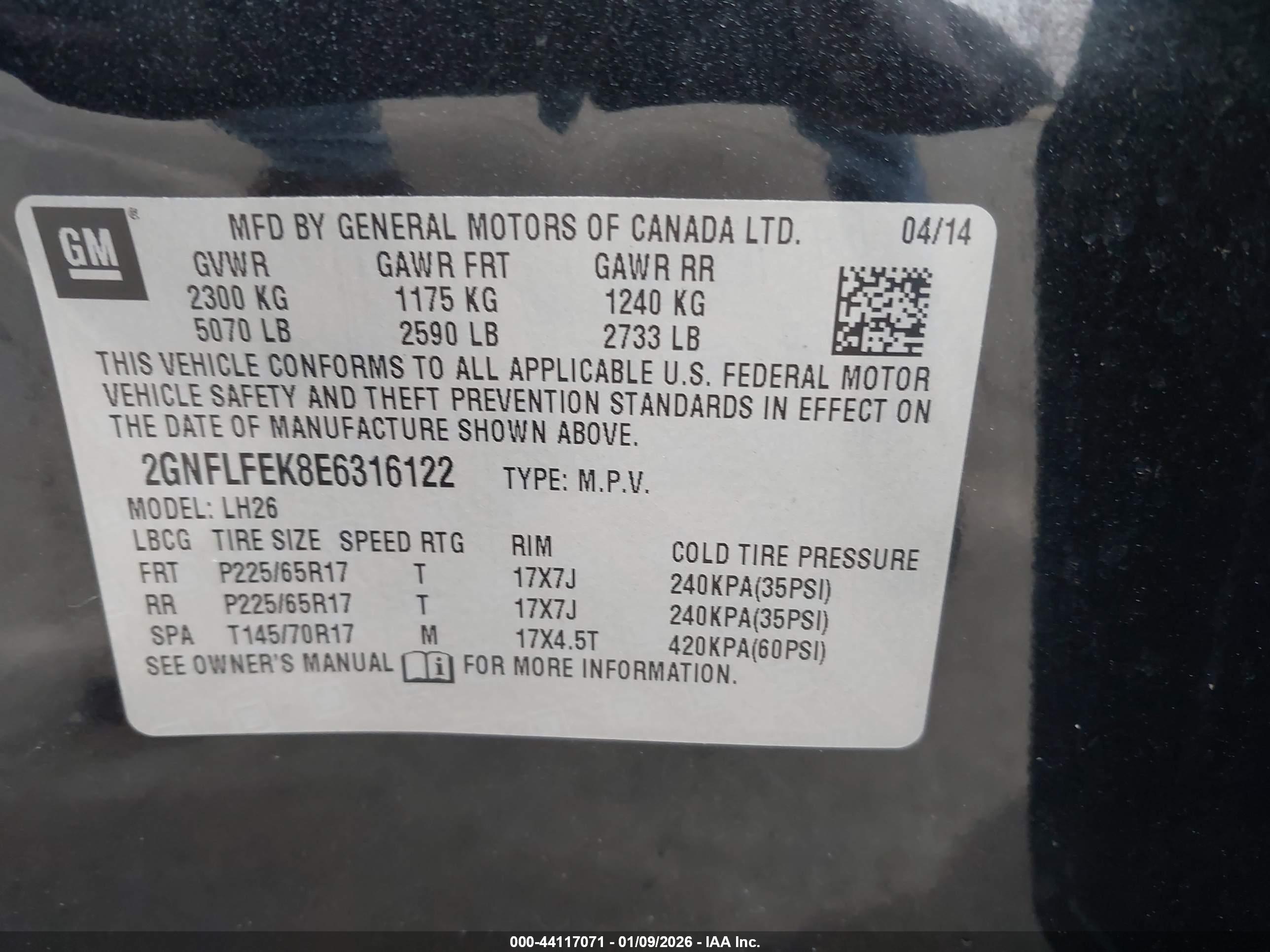 CHEVROLET EQUINOX image 9