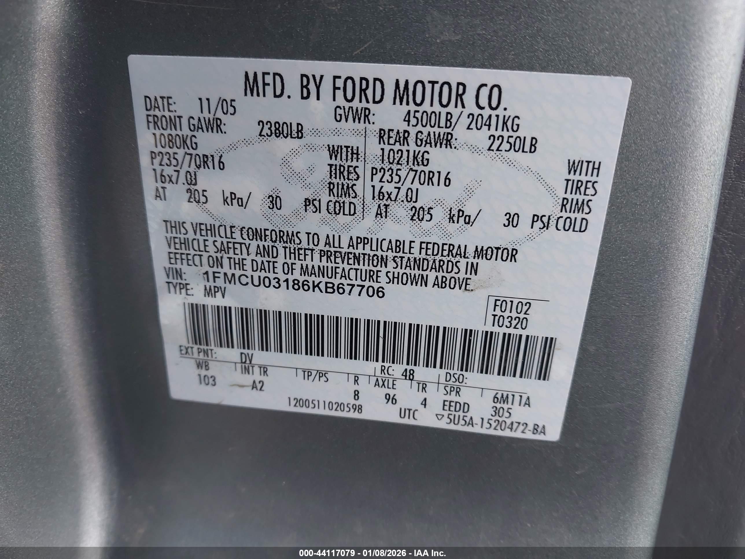 FORD ESCAPE image 9