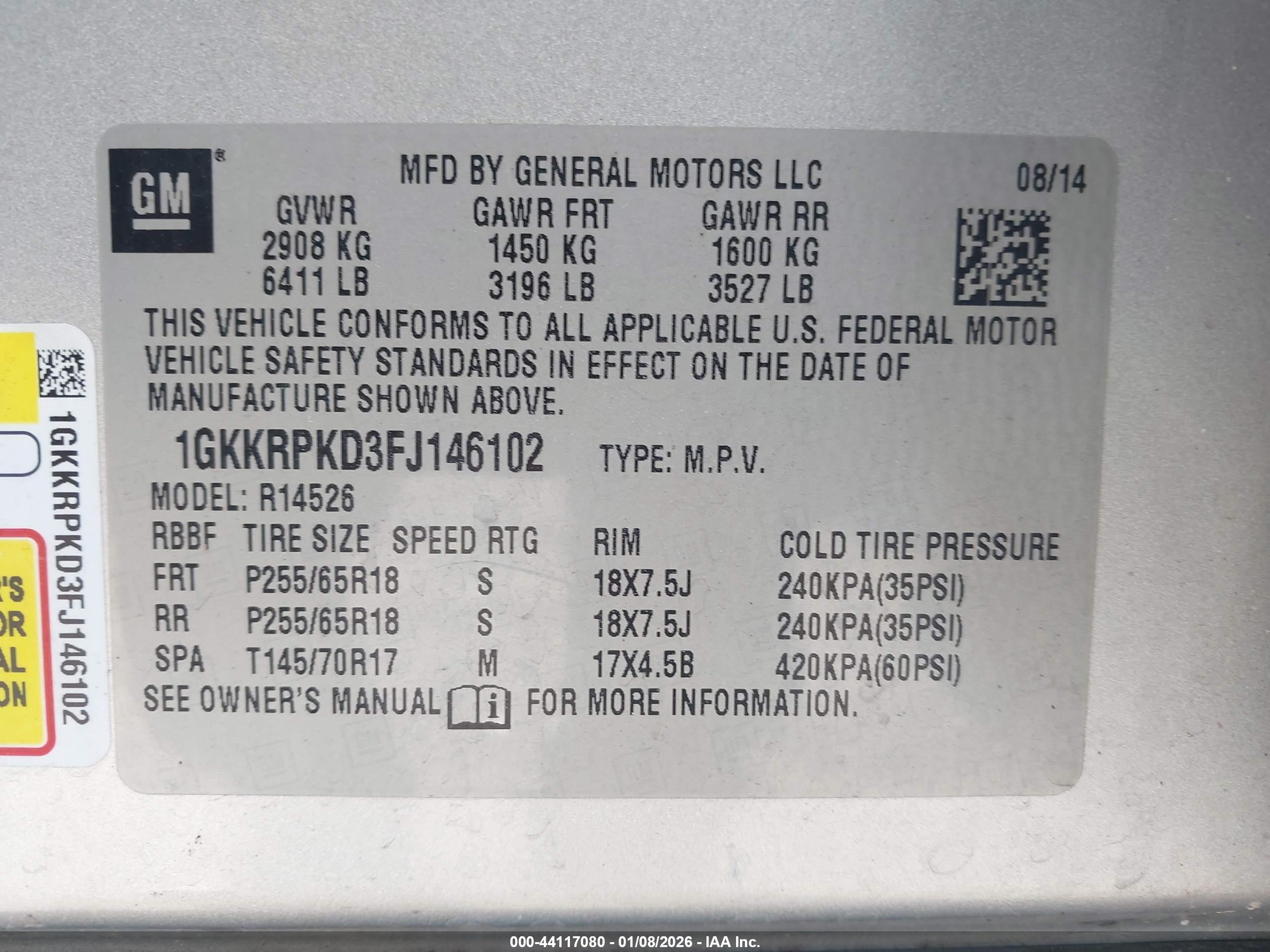 GMC ACADIA image 9