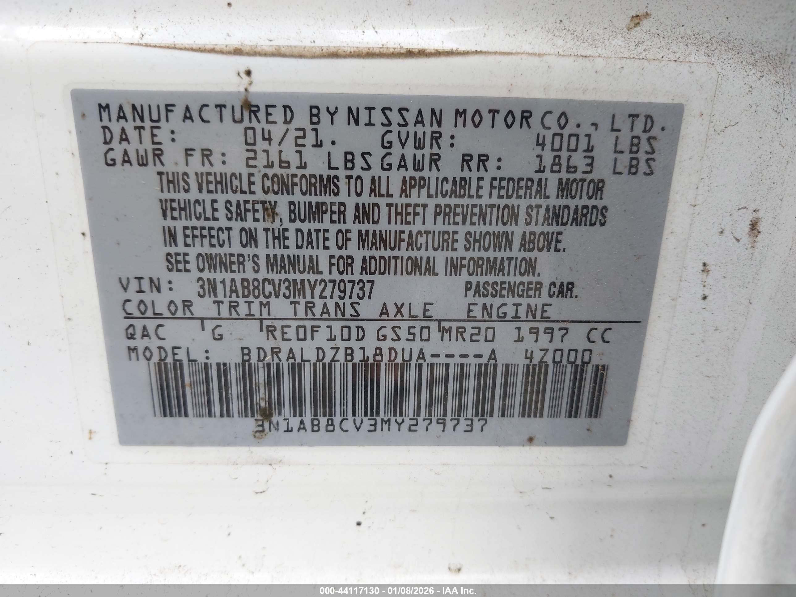 NISSAN SENTRA image 9