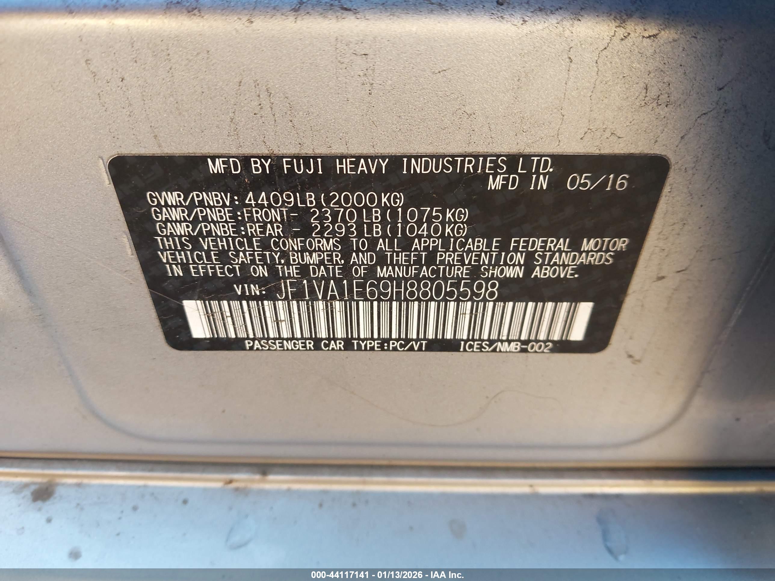 SUBARU WRX image 9