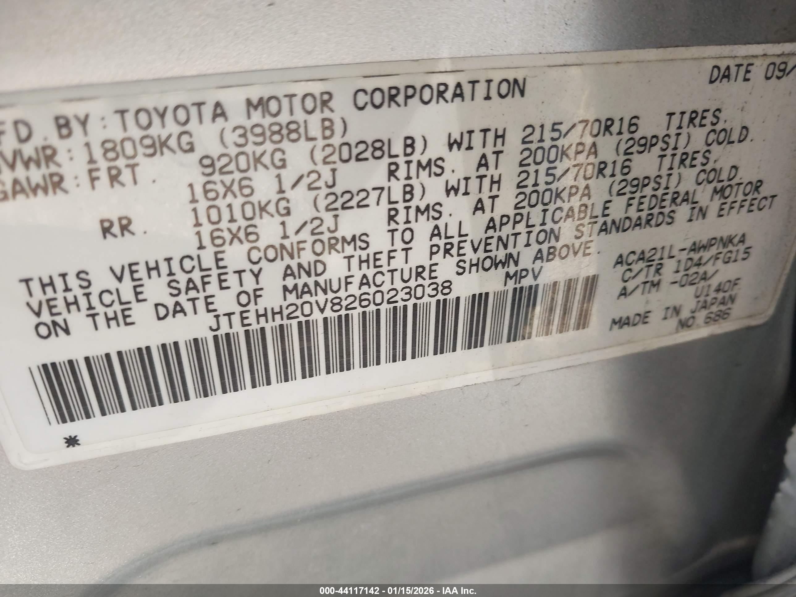 TOYOTA RAV4 image 9