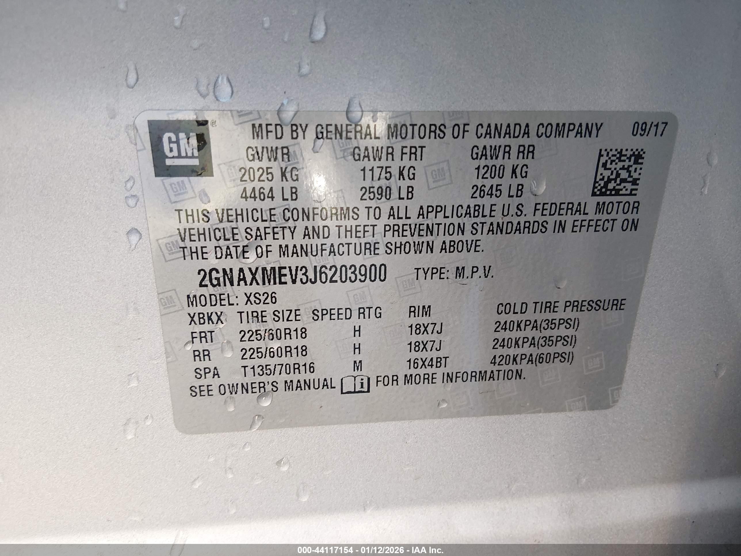 CHEVROLET EQUINOX image 9