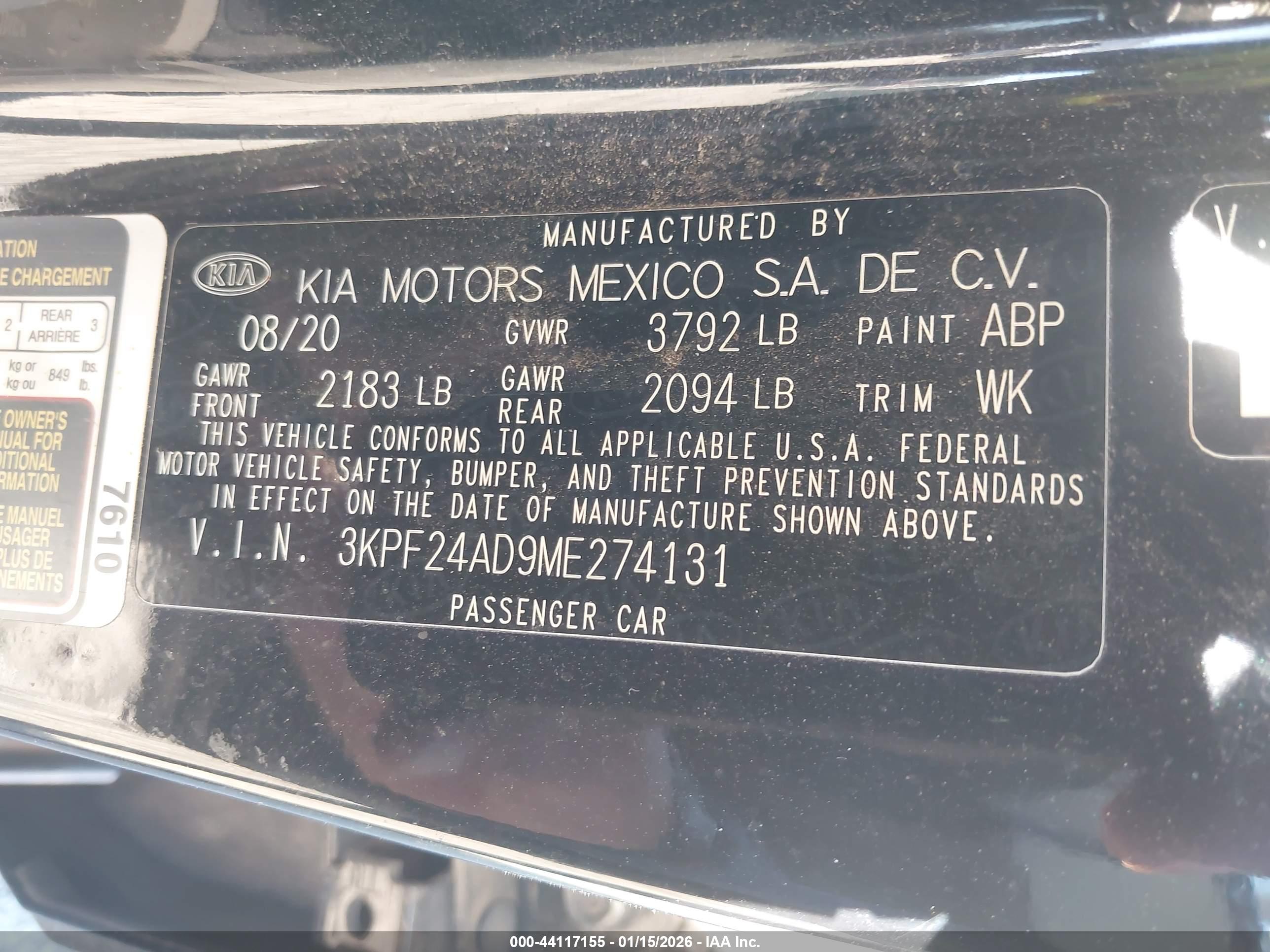 KIA FORTE image 9