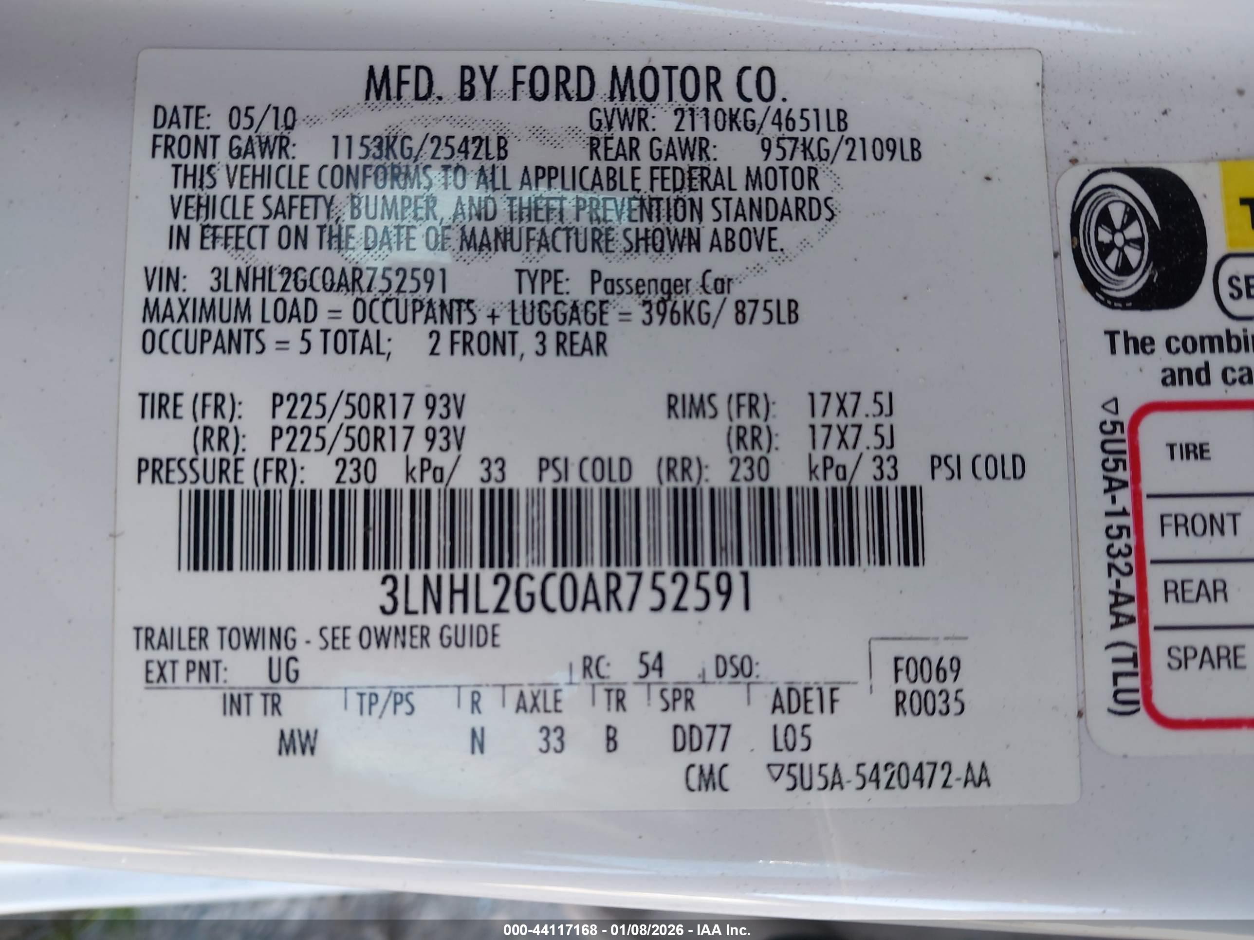 LINCOLN MKZ image 9