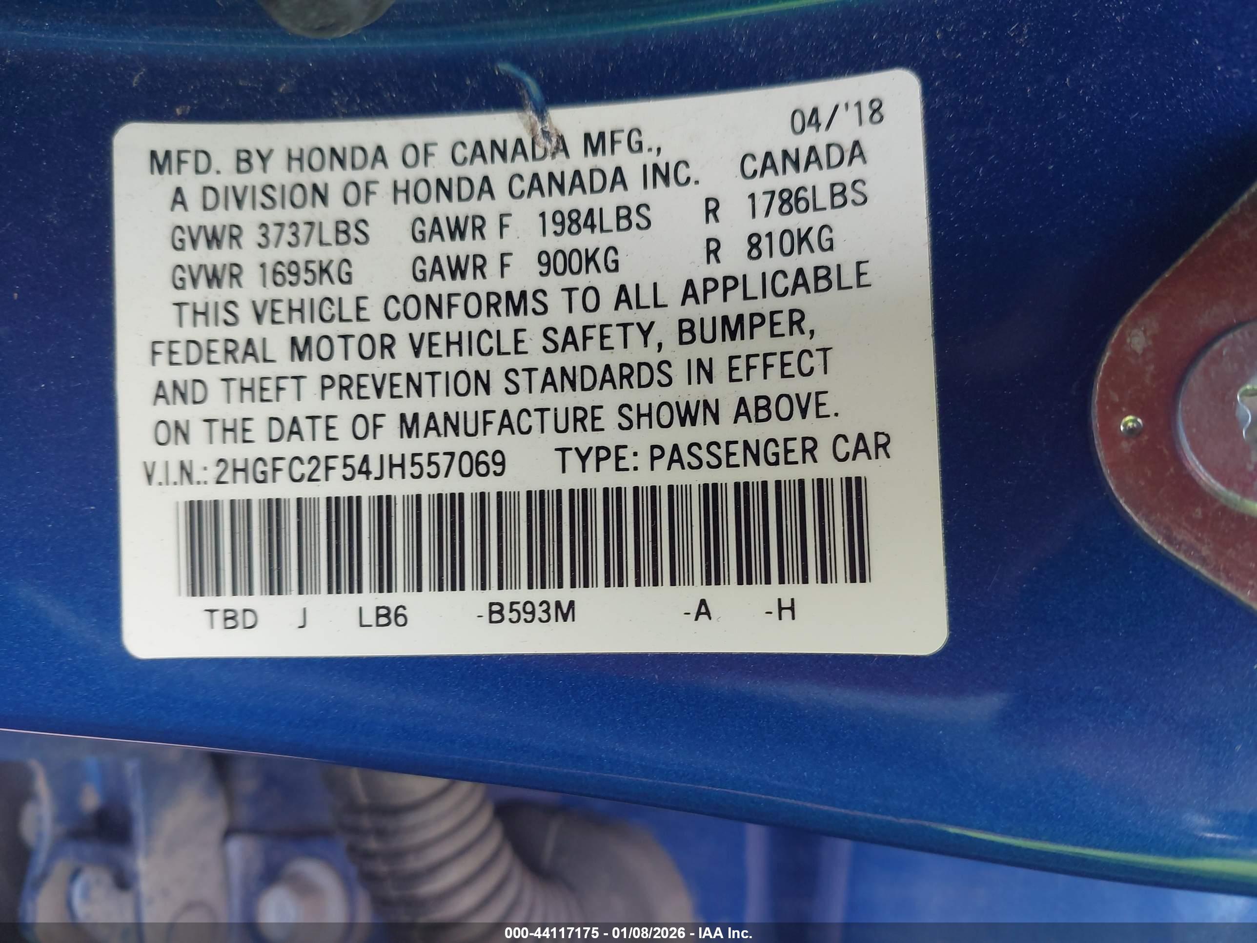 HONDA CIVIC image 9
