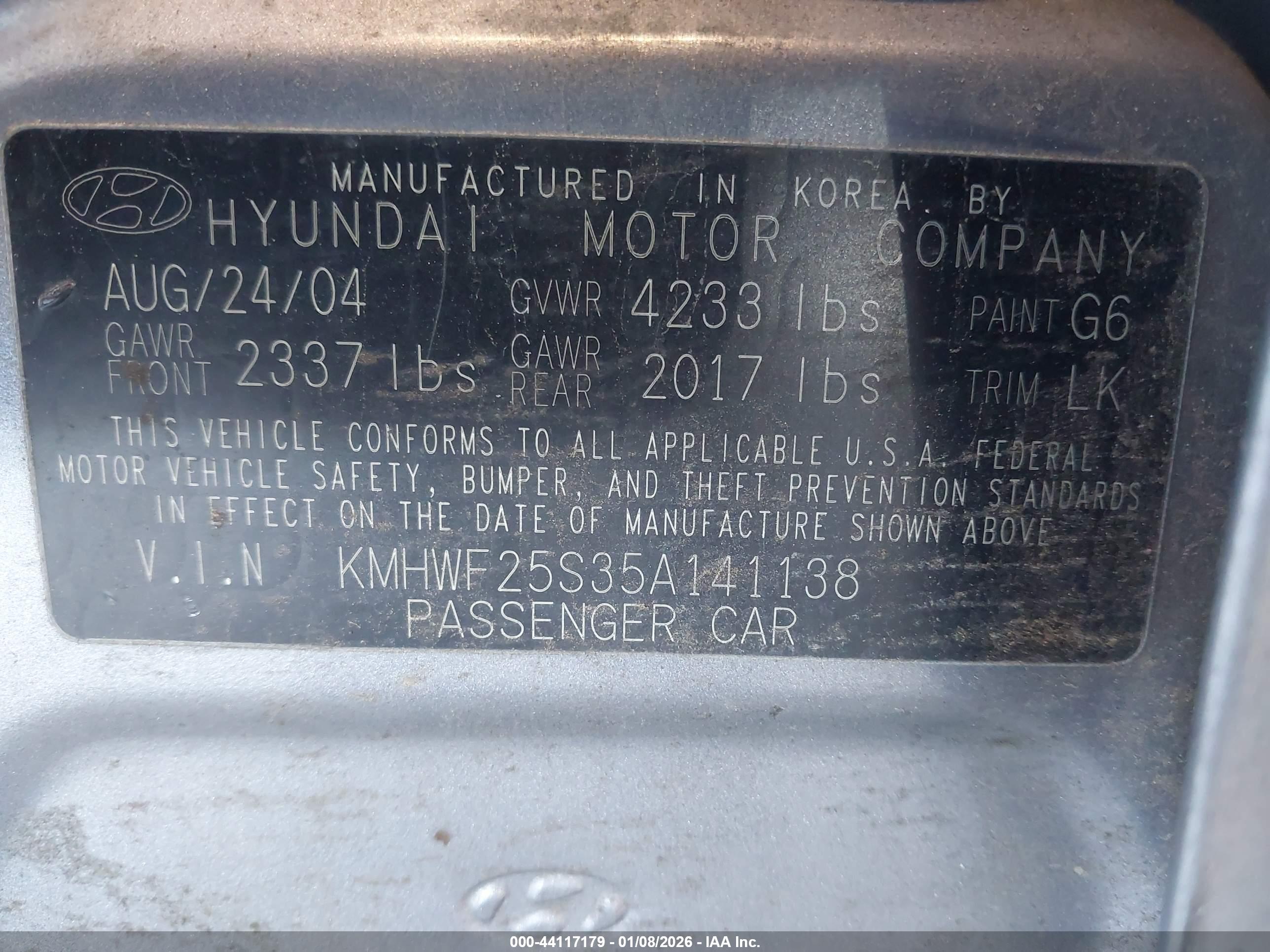 HYUNDAI SONATA image 9