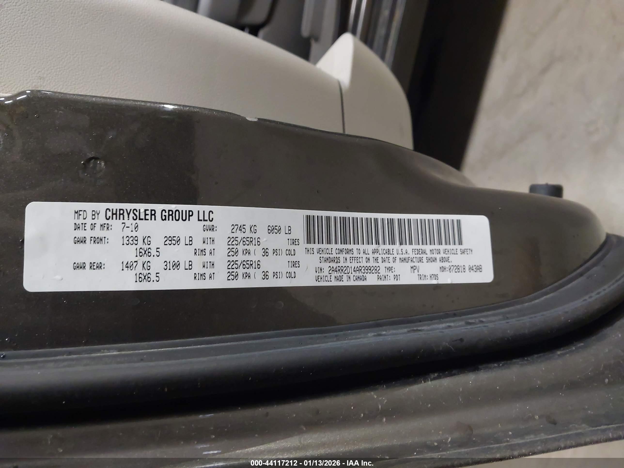 CHRYSLER TOWN image 9