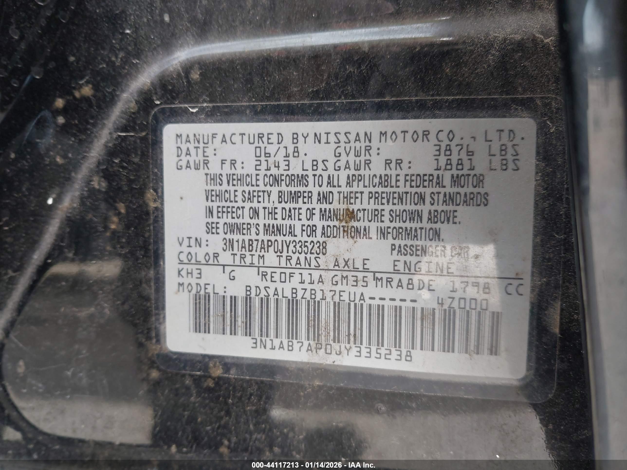 NISSAN SENTRA image 9