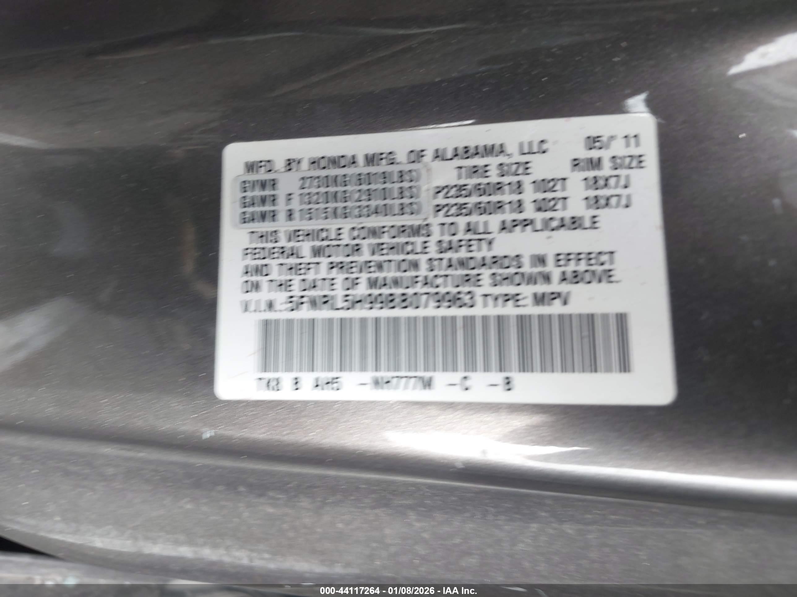 HONDA ODYSSEY image 9