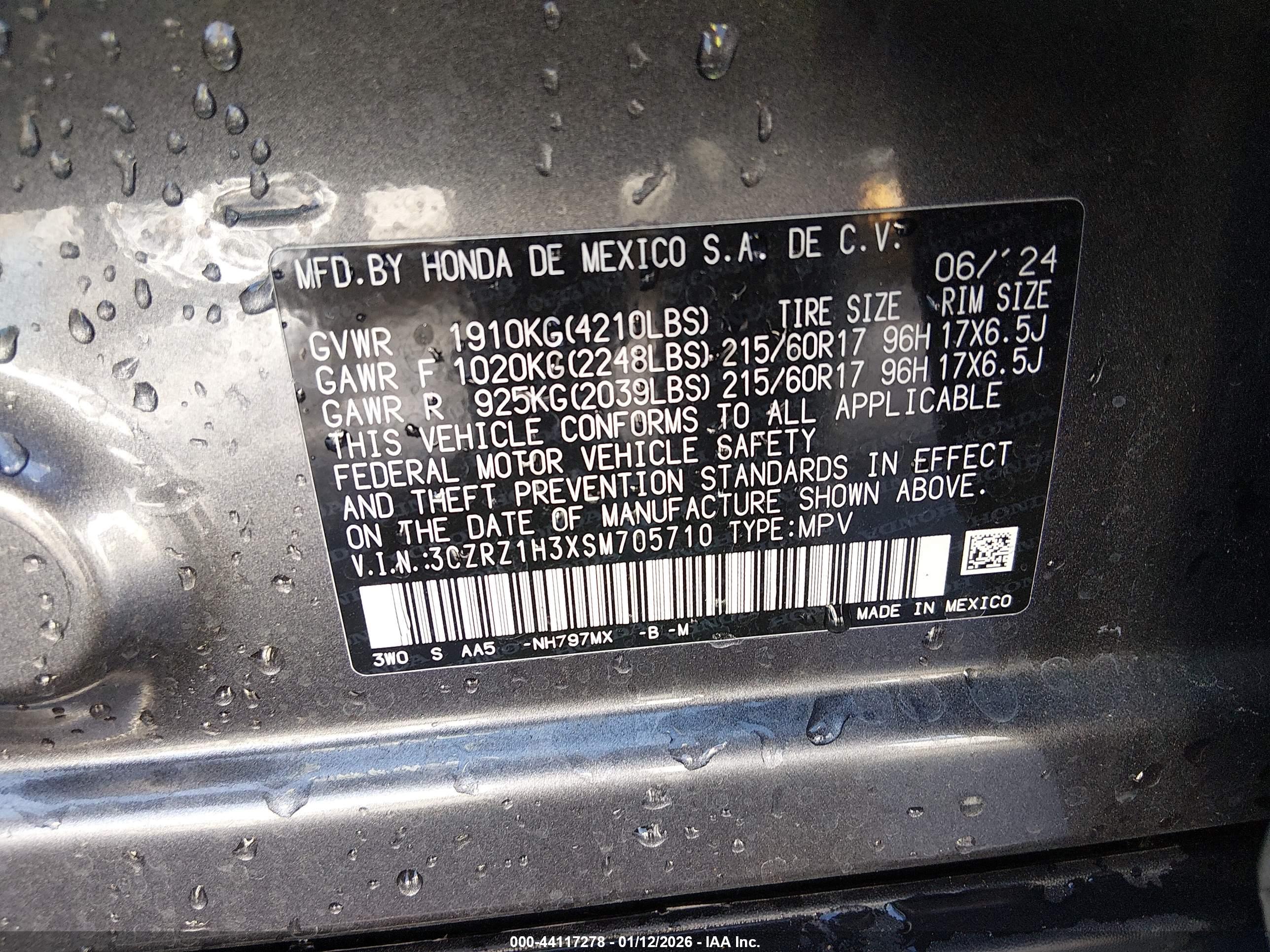 HONDA HR-V image 9