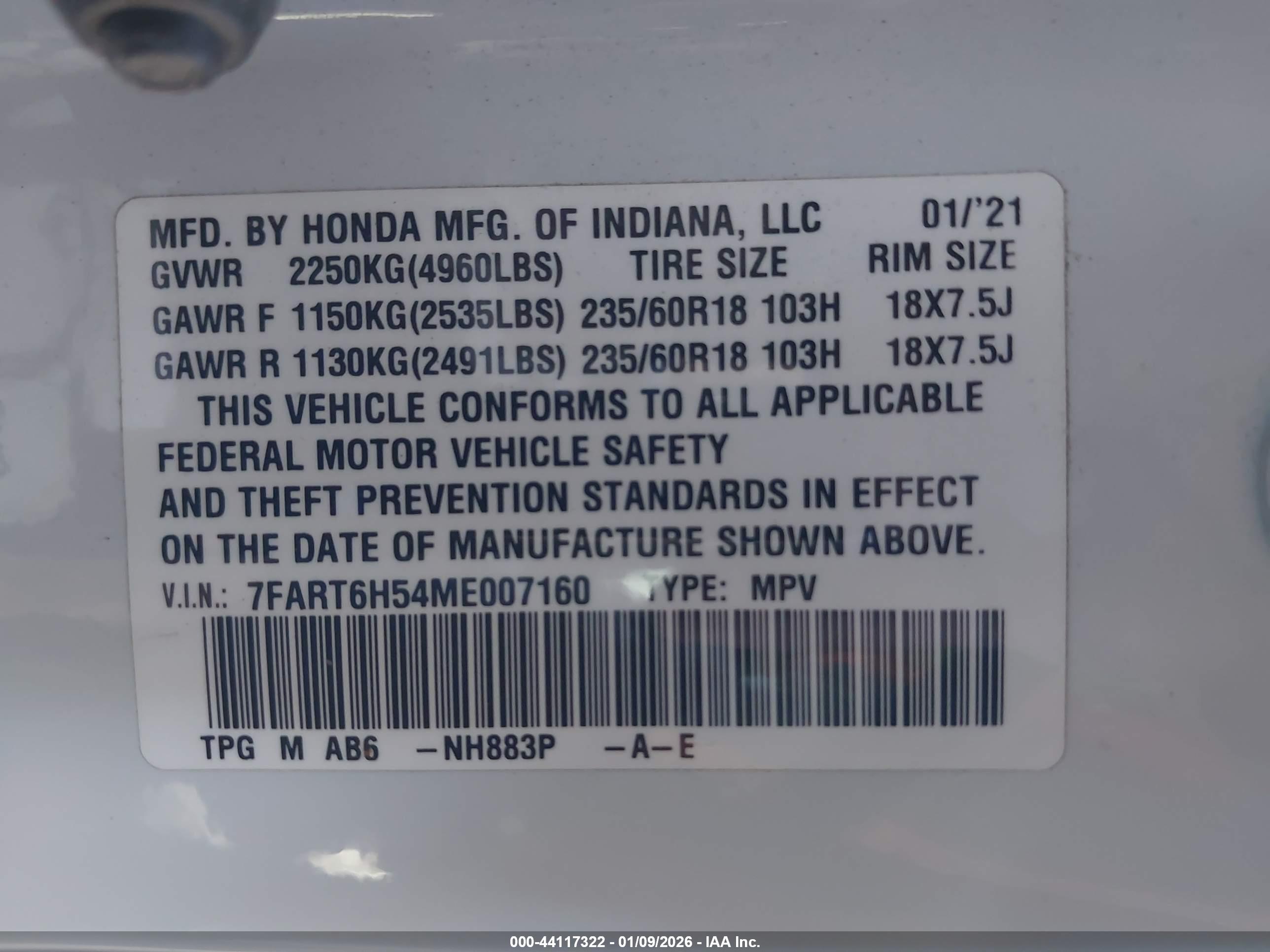 HONDA CR-V image 9