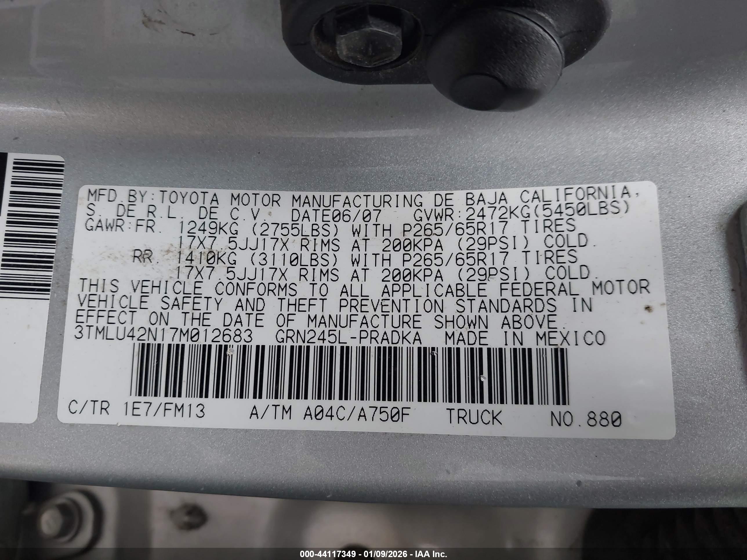 TOYOTA TACOMA image 9
