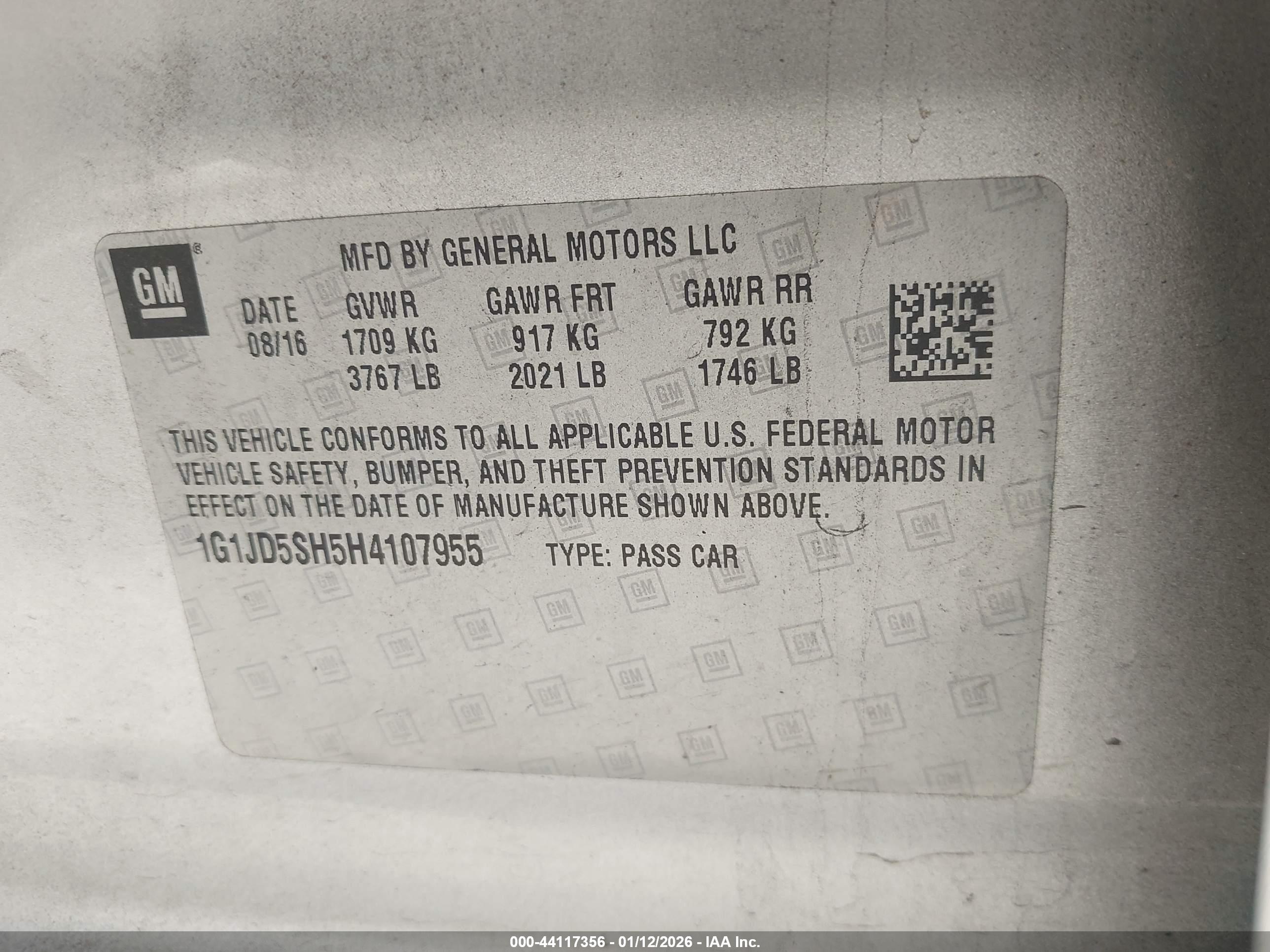 CHEVROLET SONIC image 9