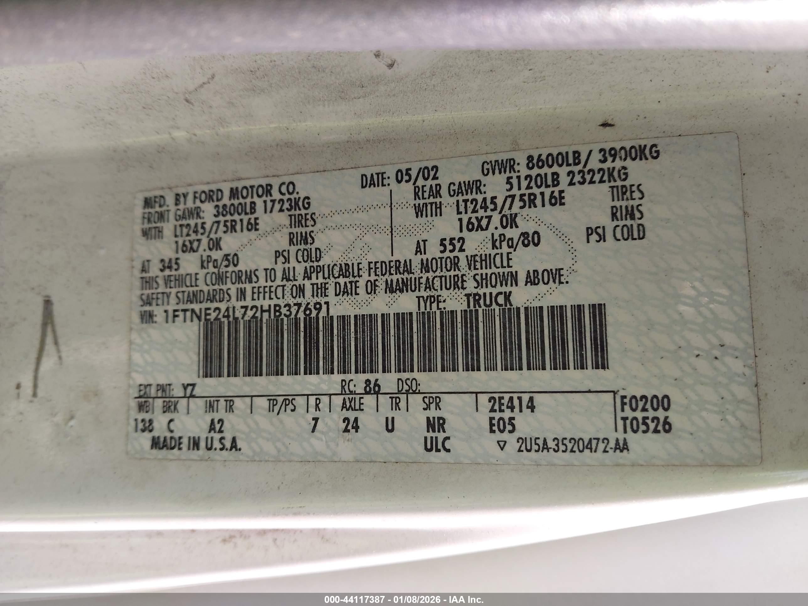 FORD E-250 image 9