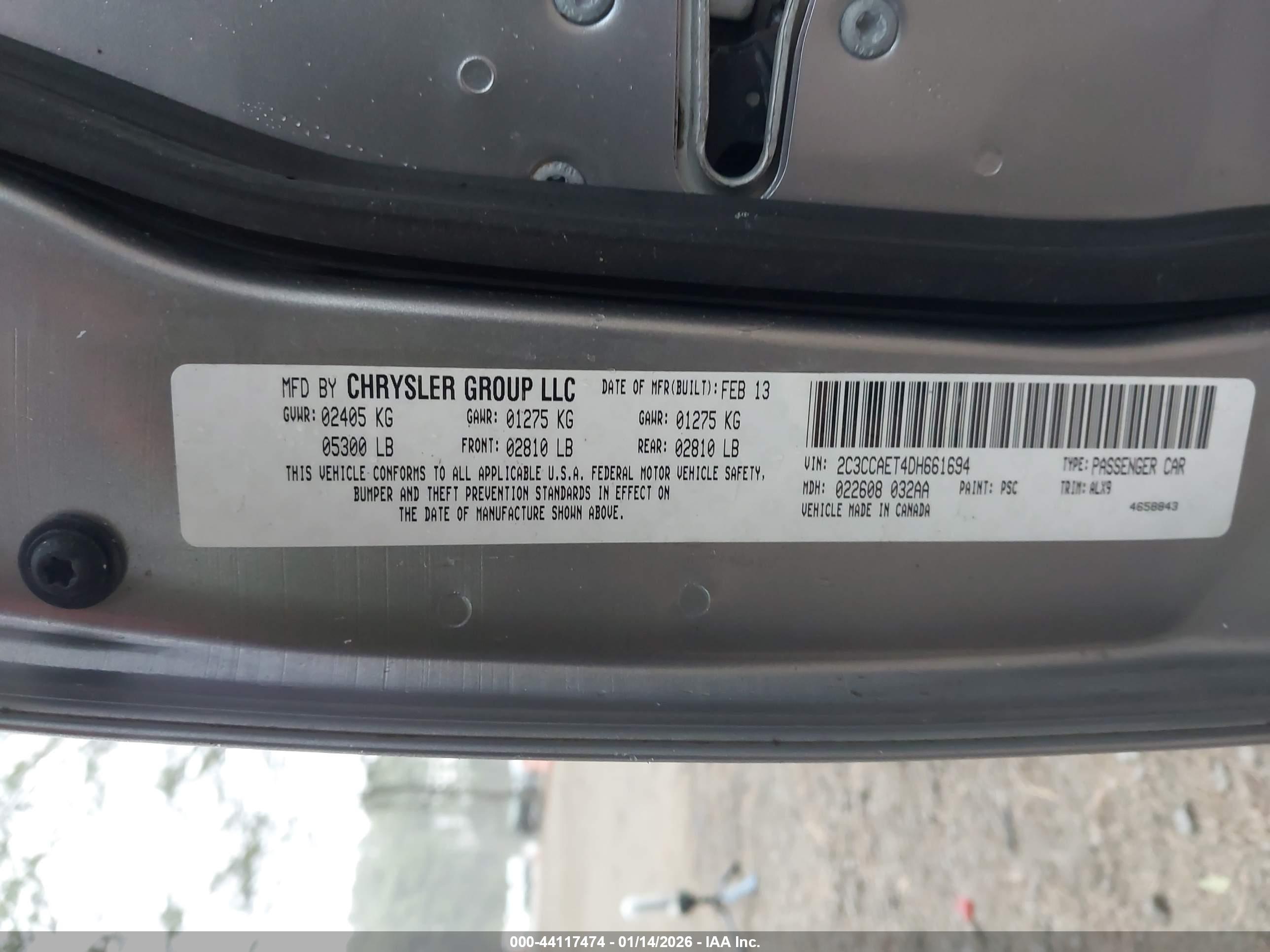 CHRYSLER 300C image 9
