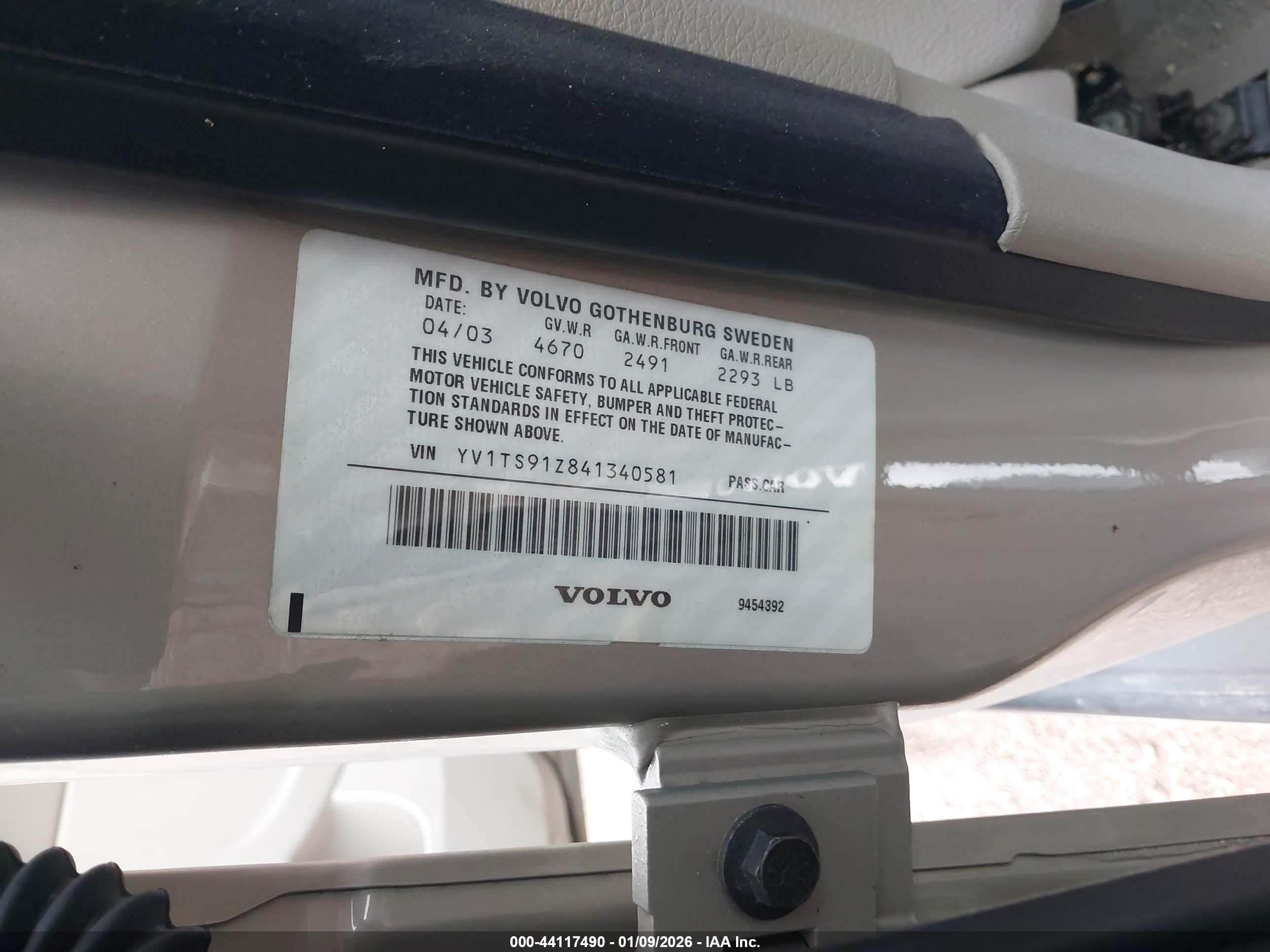 VOLVO S80 image 9