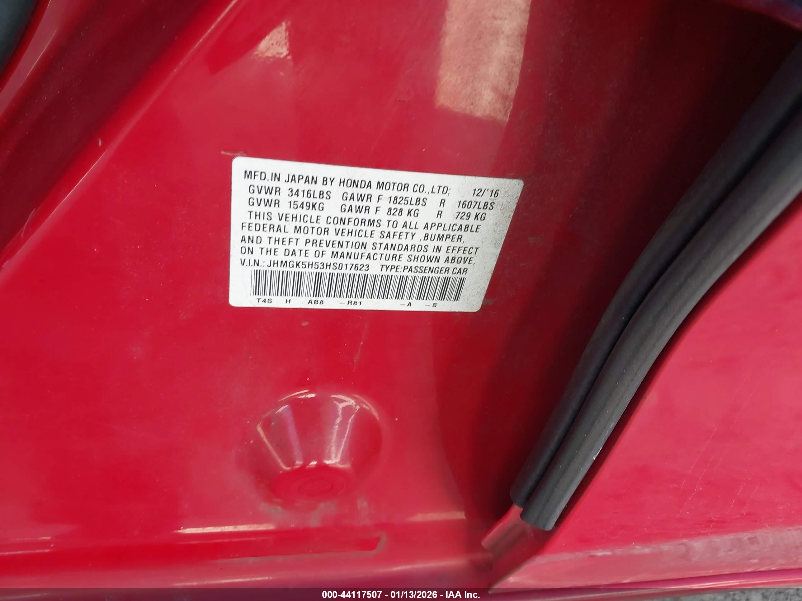 HONDA FIT image 9