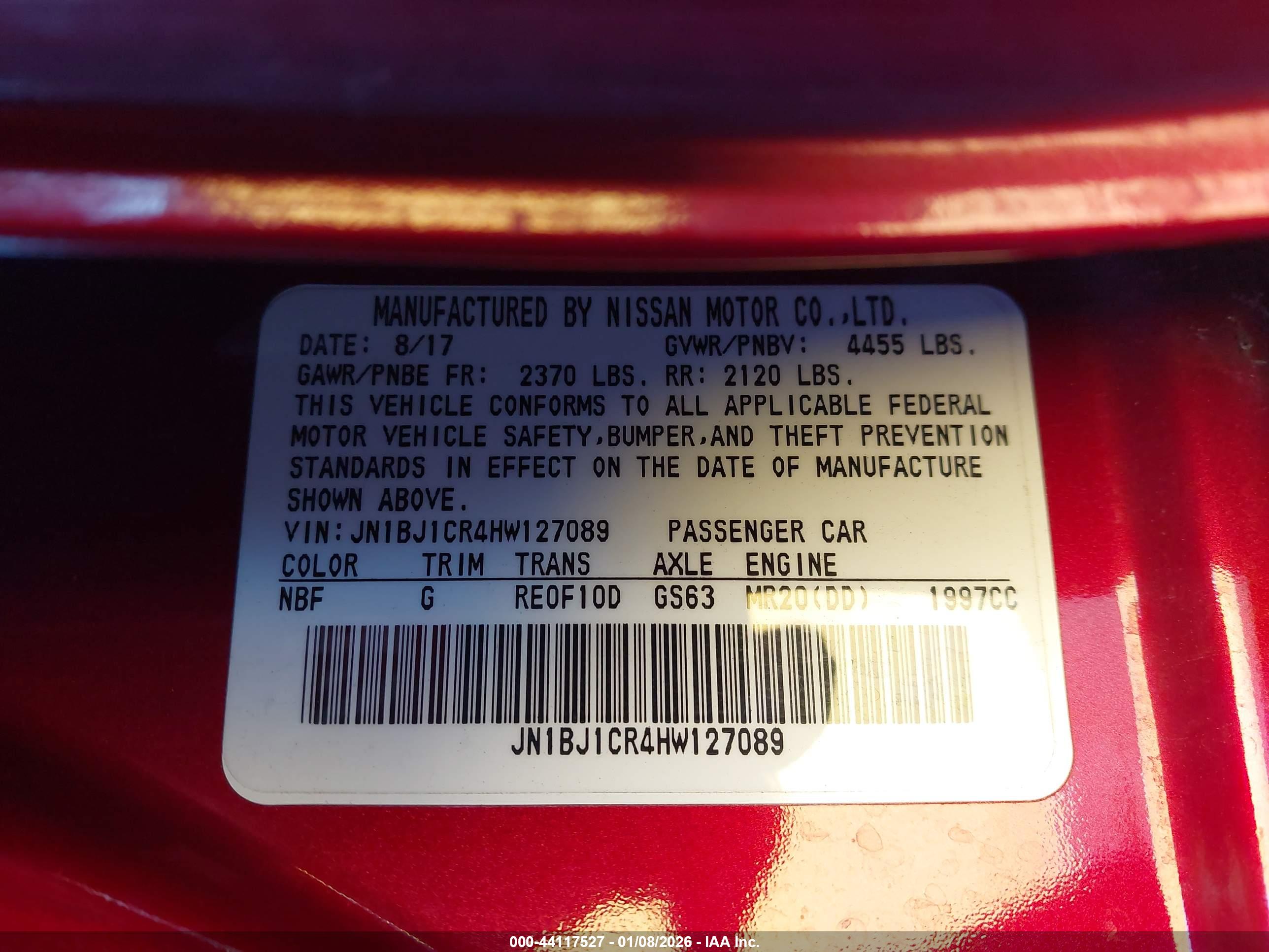 NISSAN ROGUE image 9