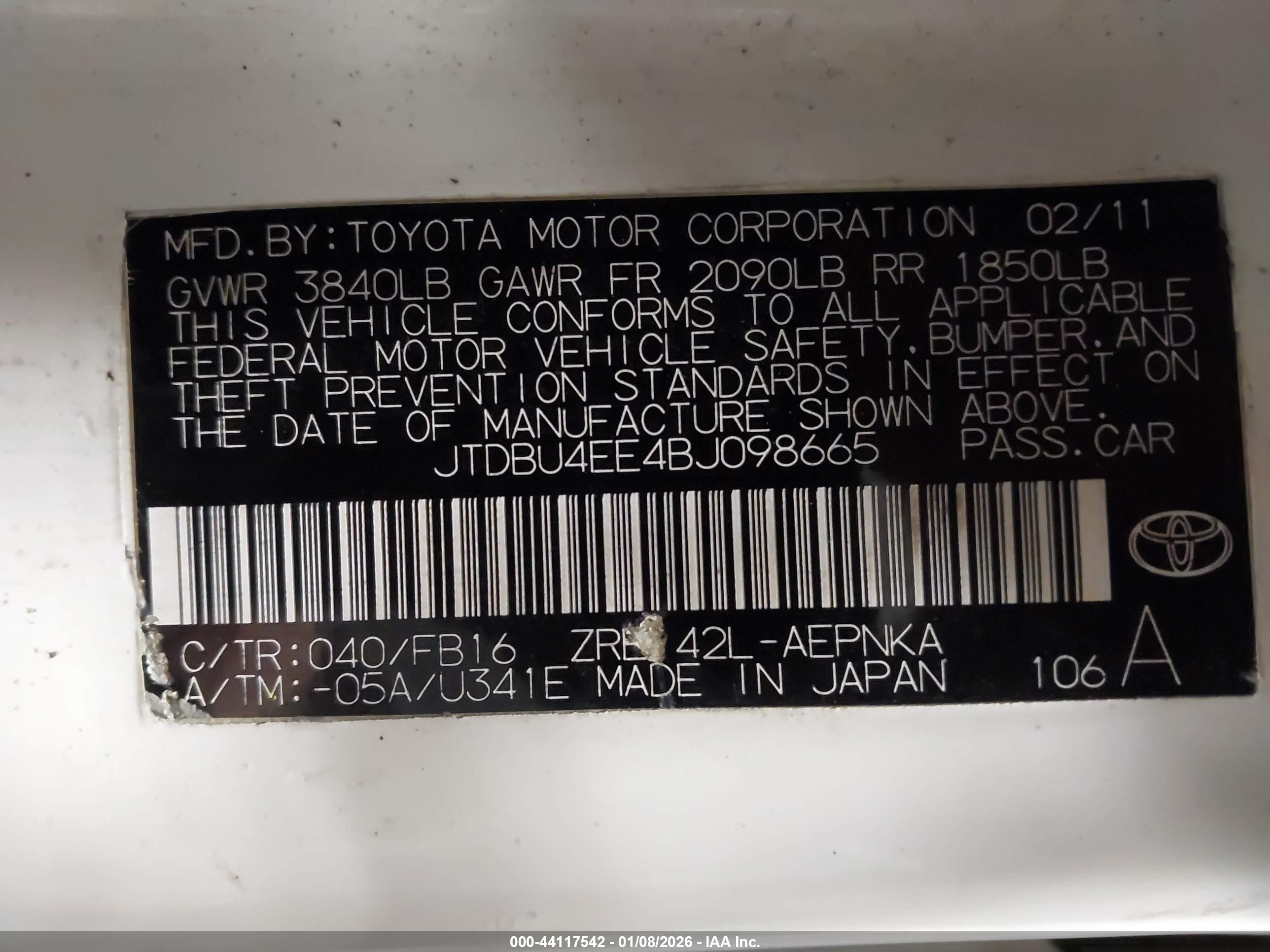 TOYOTA COROLLA image 9