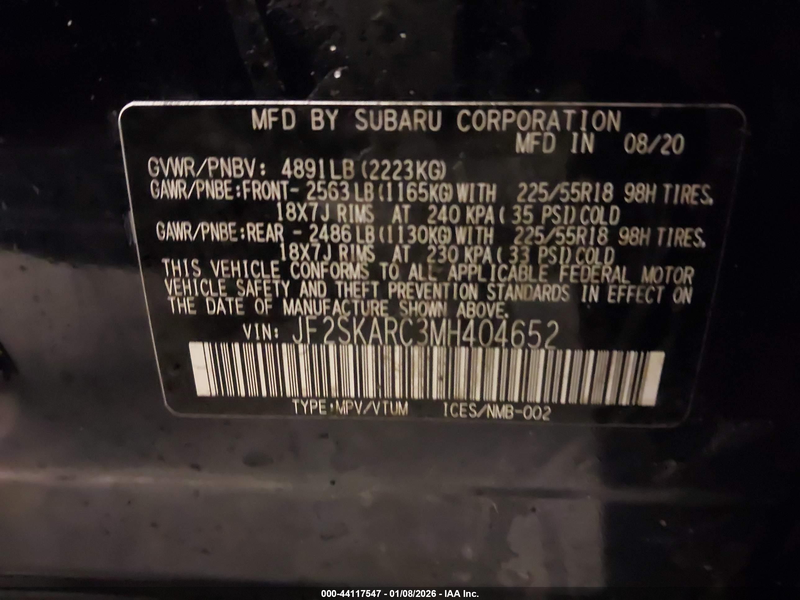SUBARU FORESTER image 9