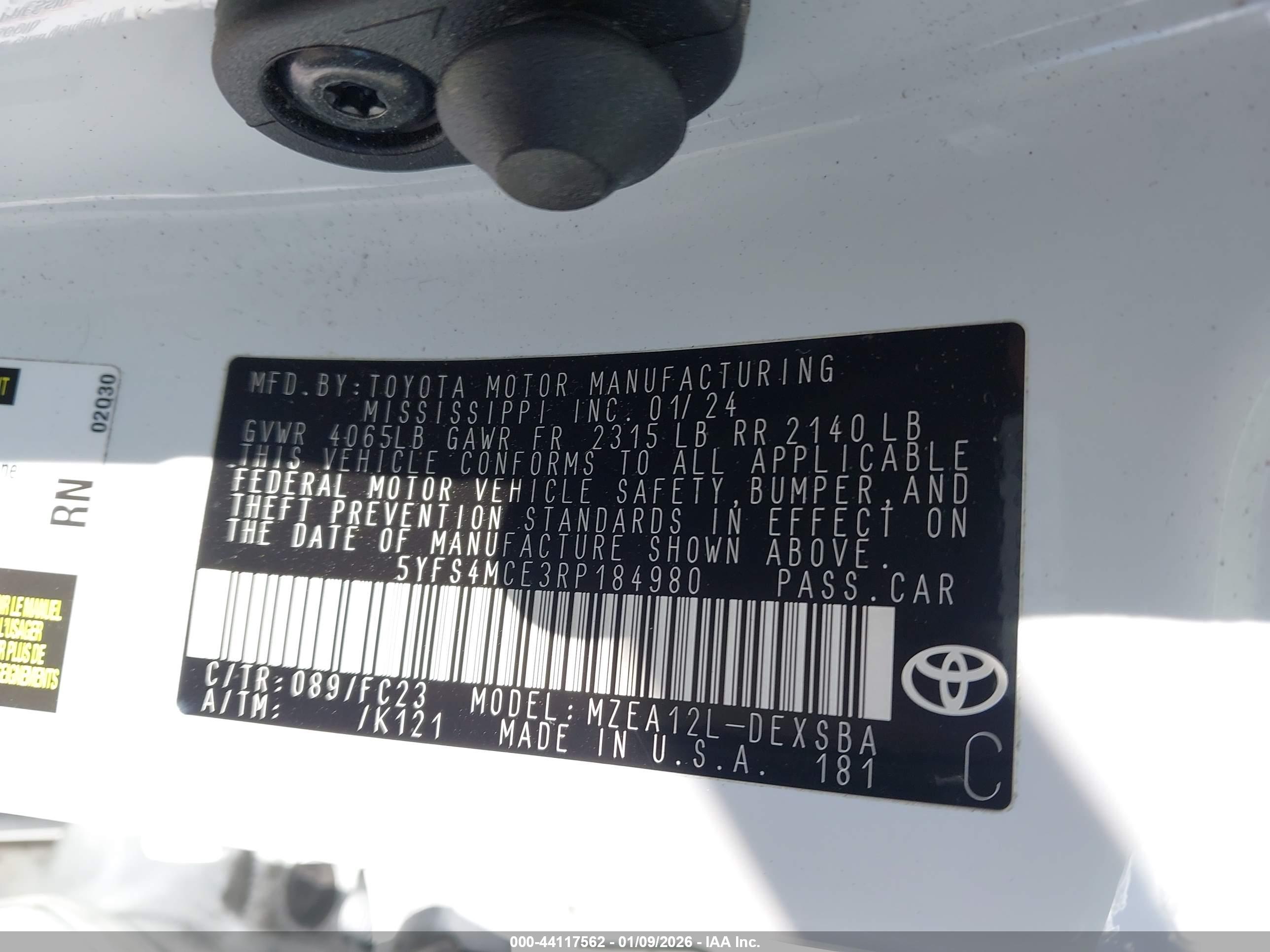 TOYOTA COROLLA image 9