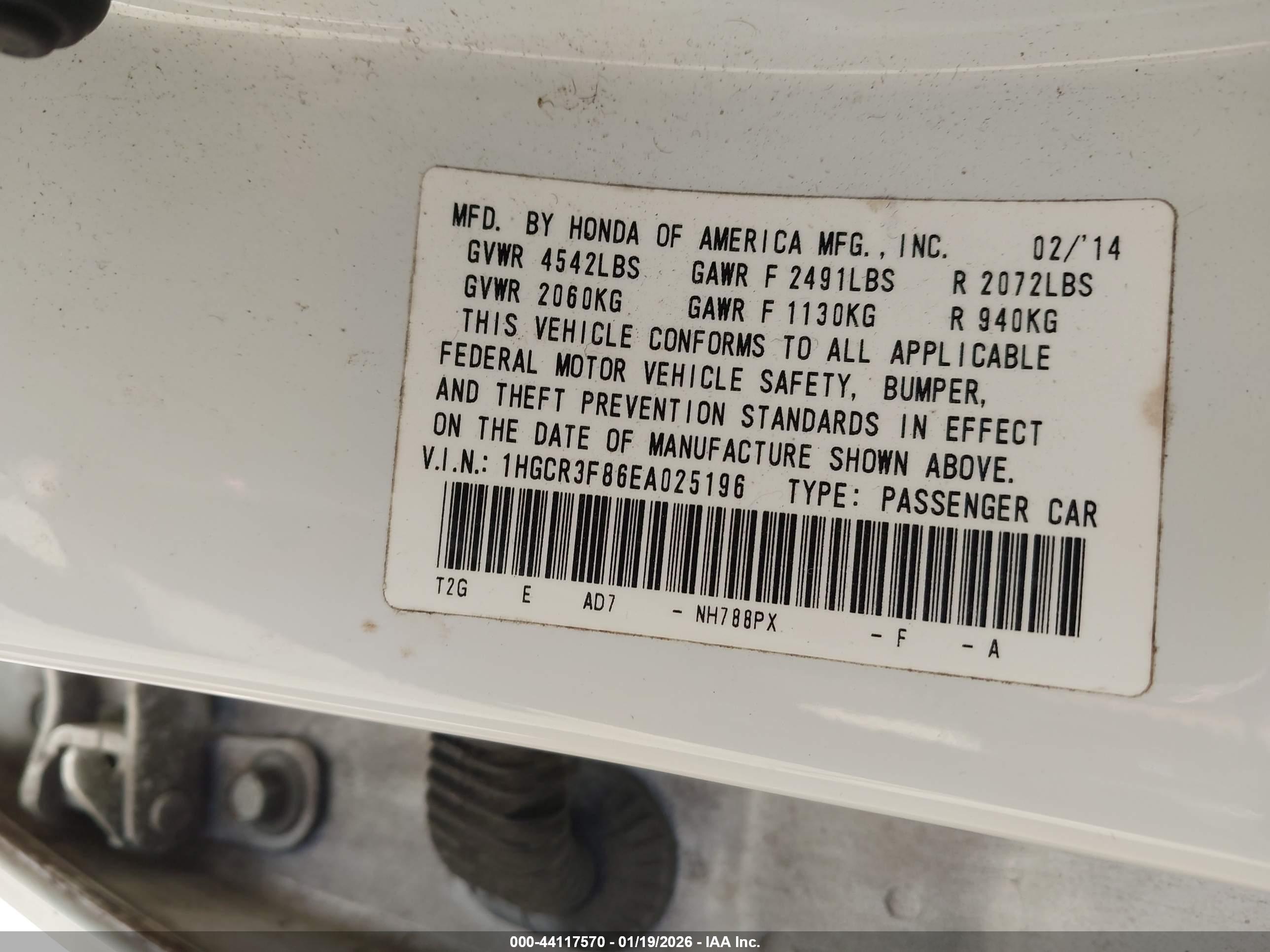 HONDA ACCORD image 9