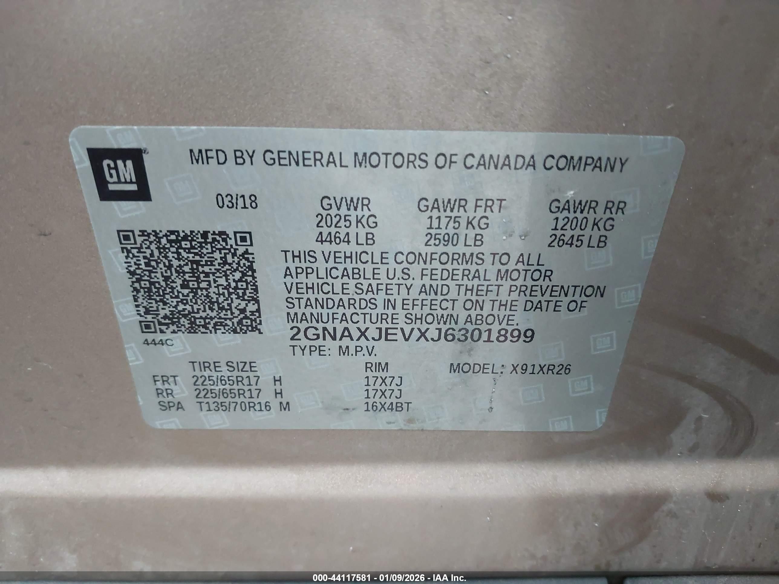 CHEVROLET EQUINOX image 9