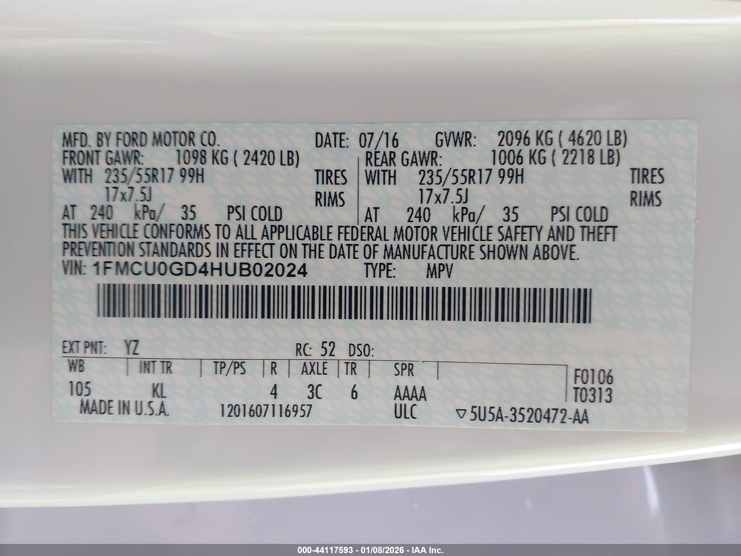 FORD ESCAPE image 9