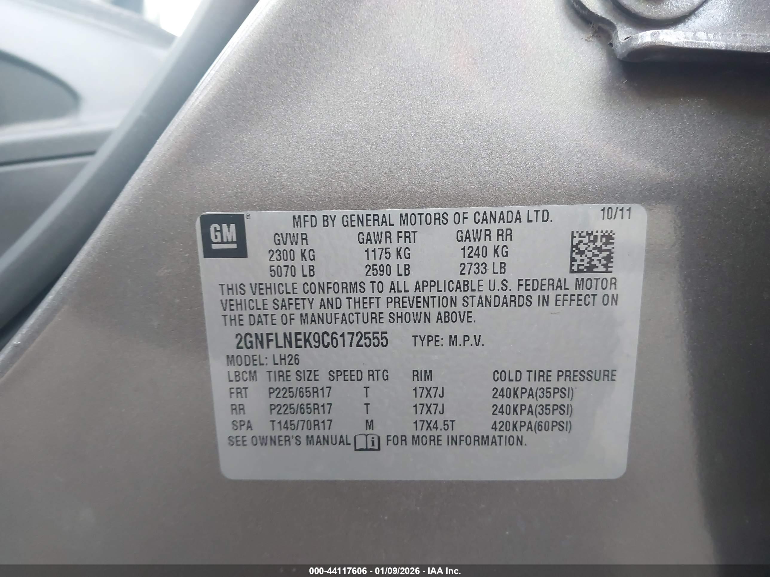 CHEVROLET EQUINOX image 9