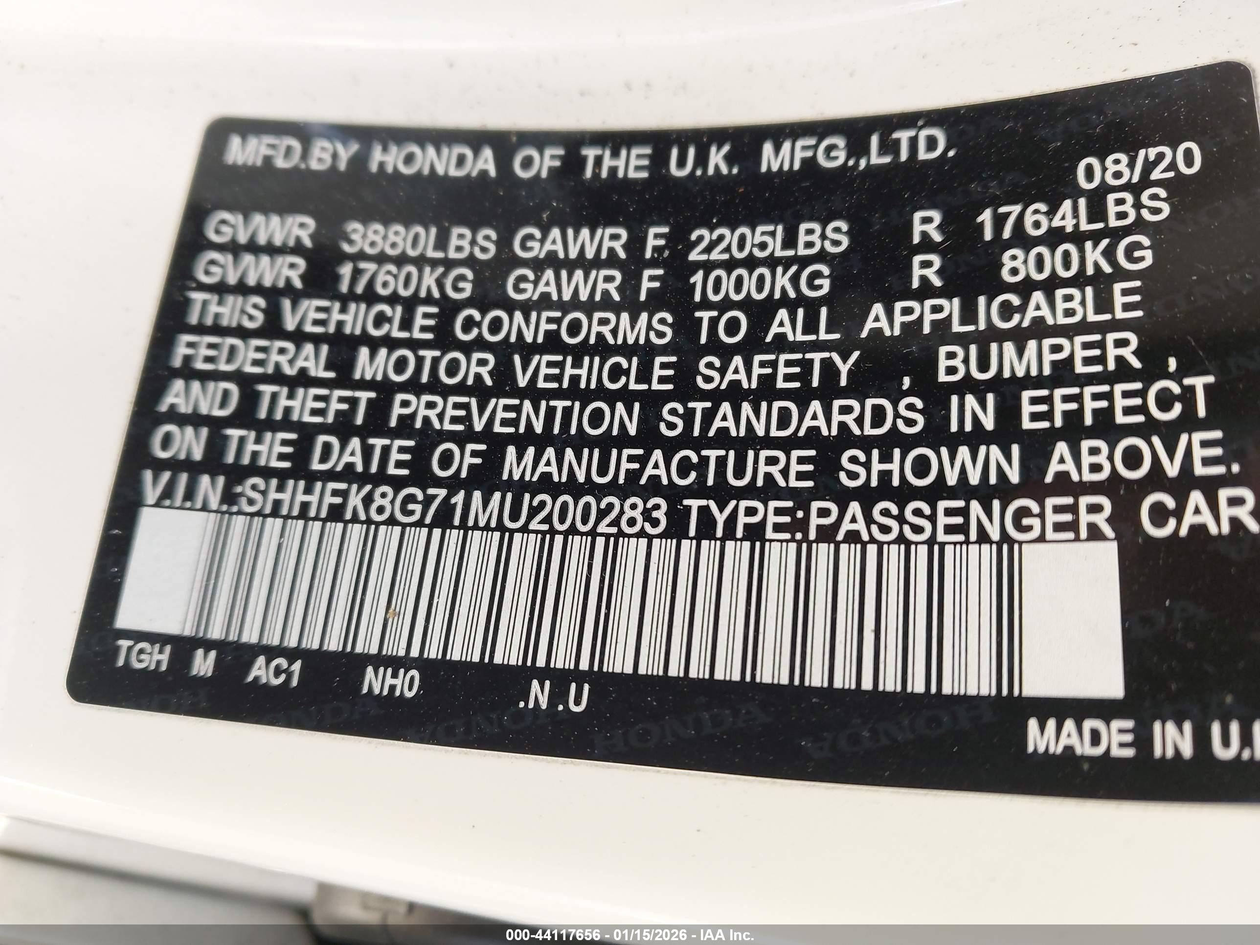 HONDA CIVIC image 9