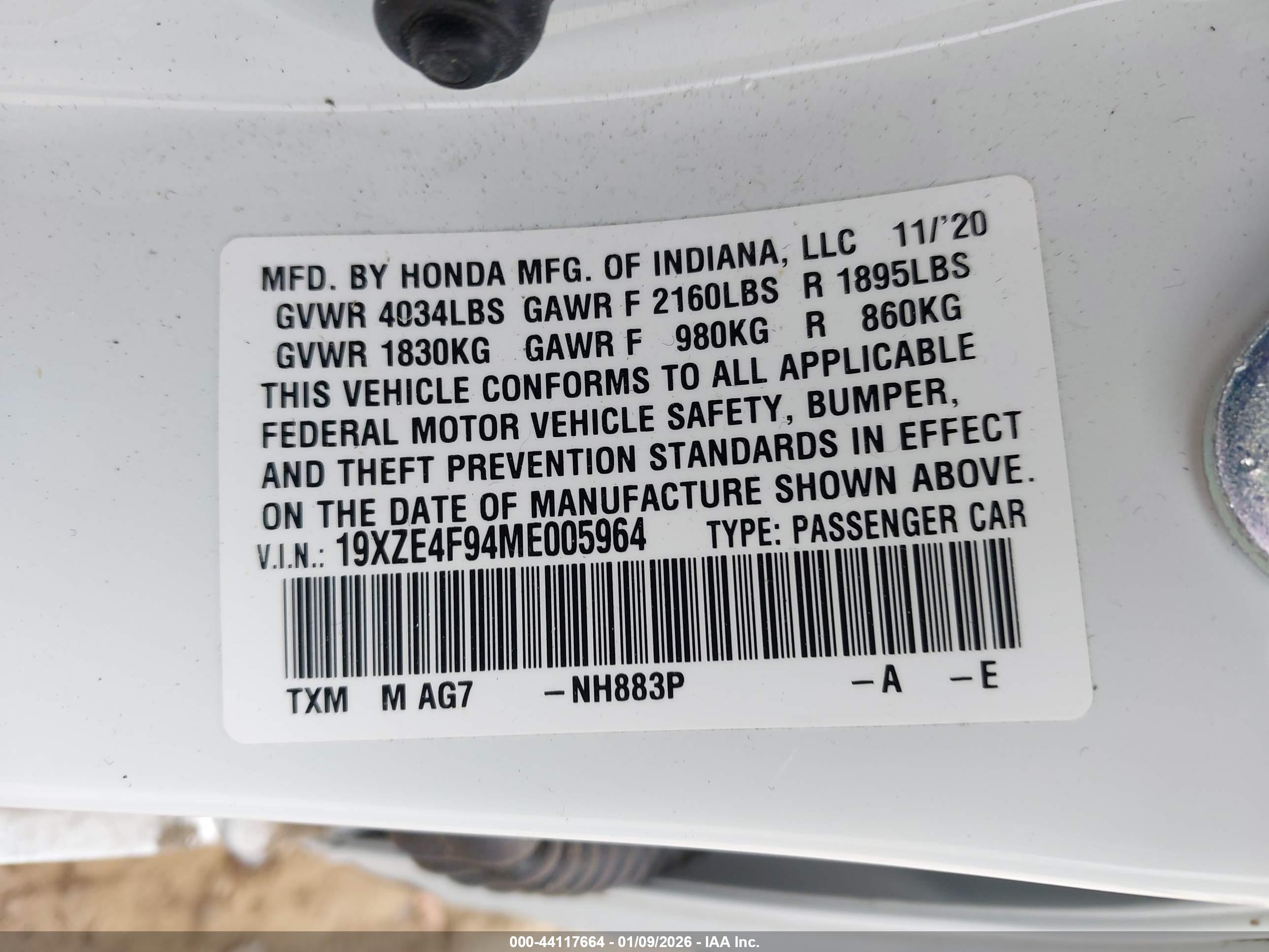 HONDA INSIGHT image 9