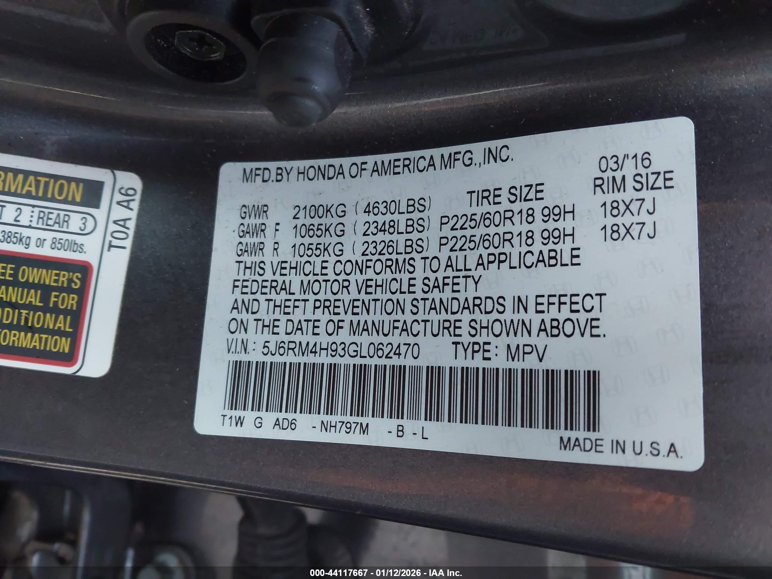 HONDA CR-V image 9