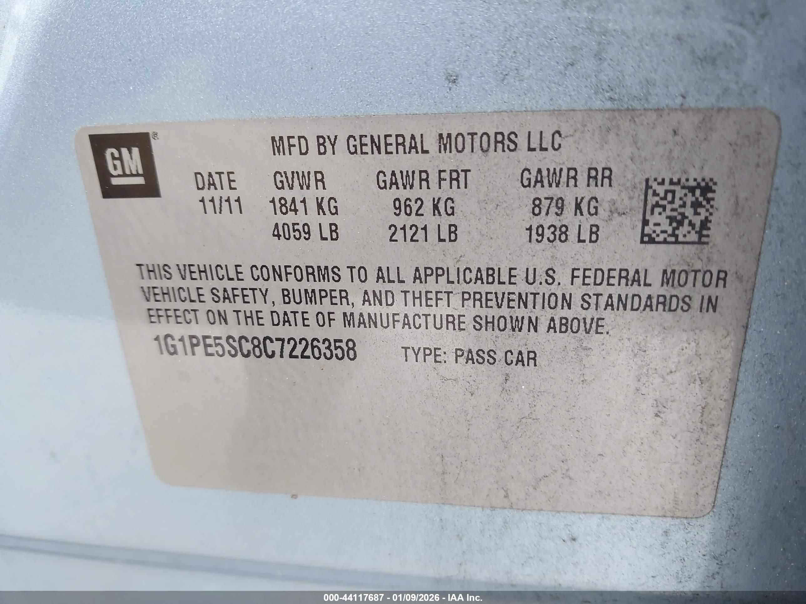 CHEVROLET CRUZE image 9
