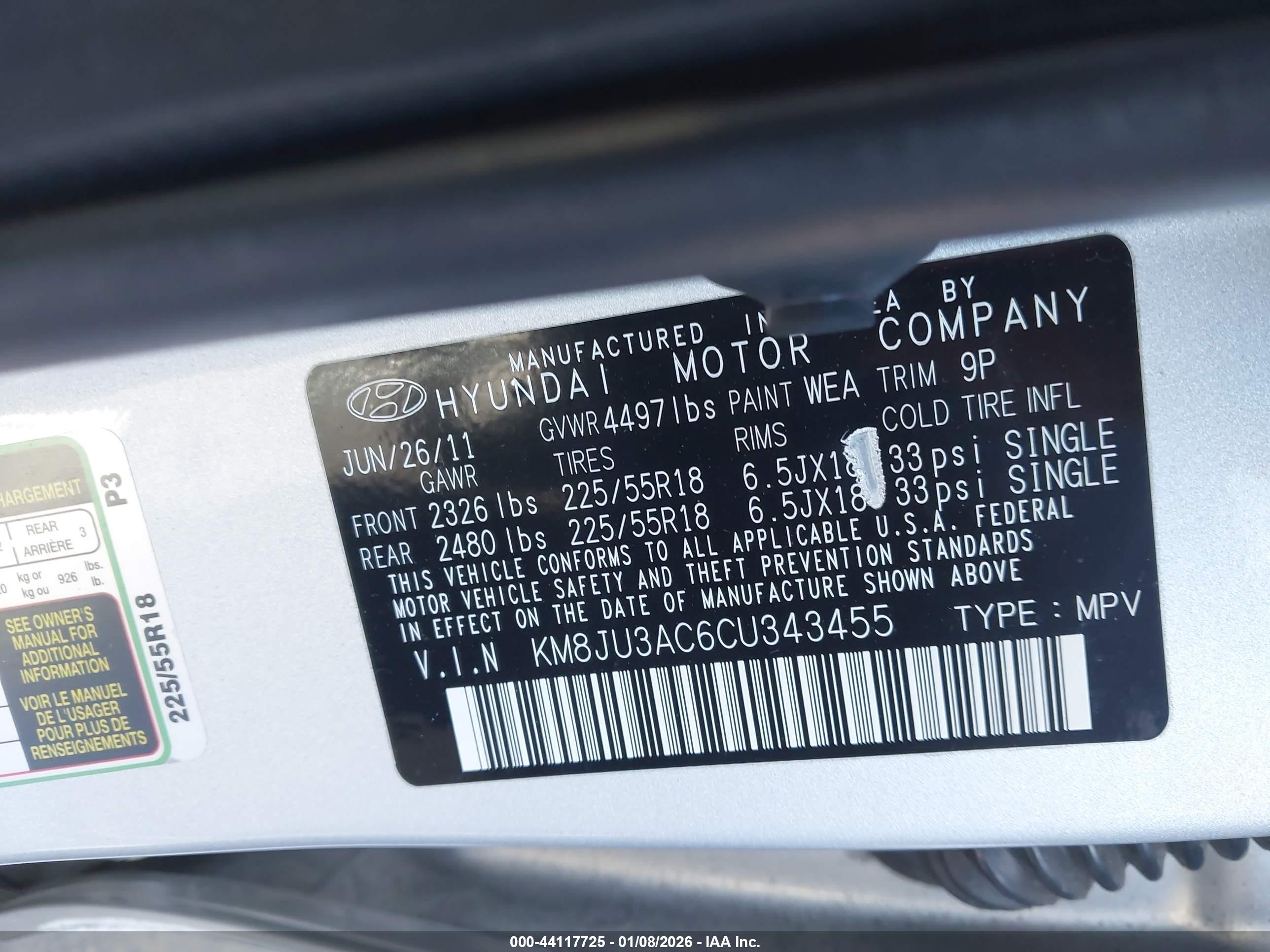 HYUNDAI TUCSON image 9