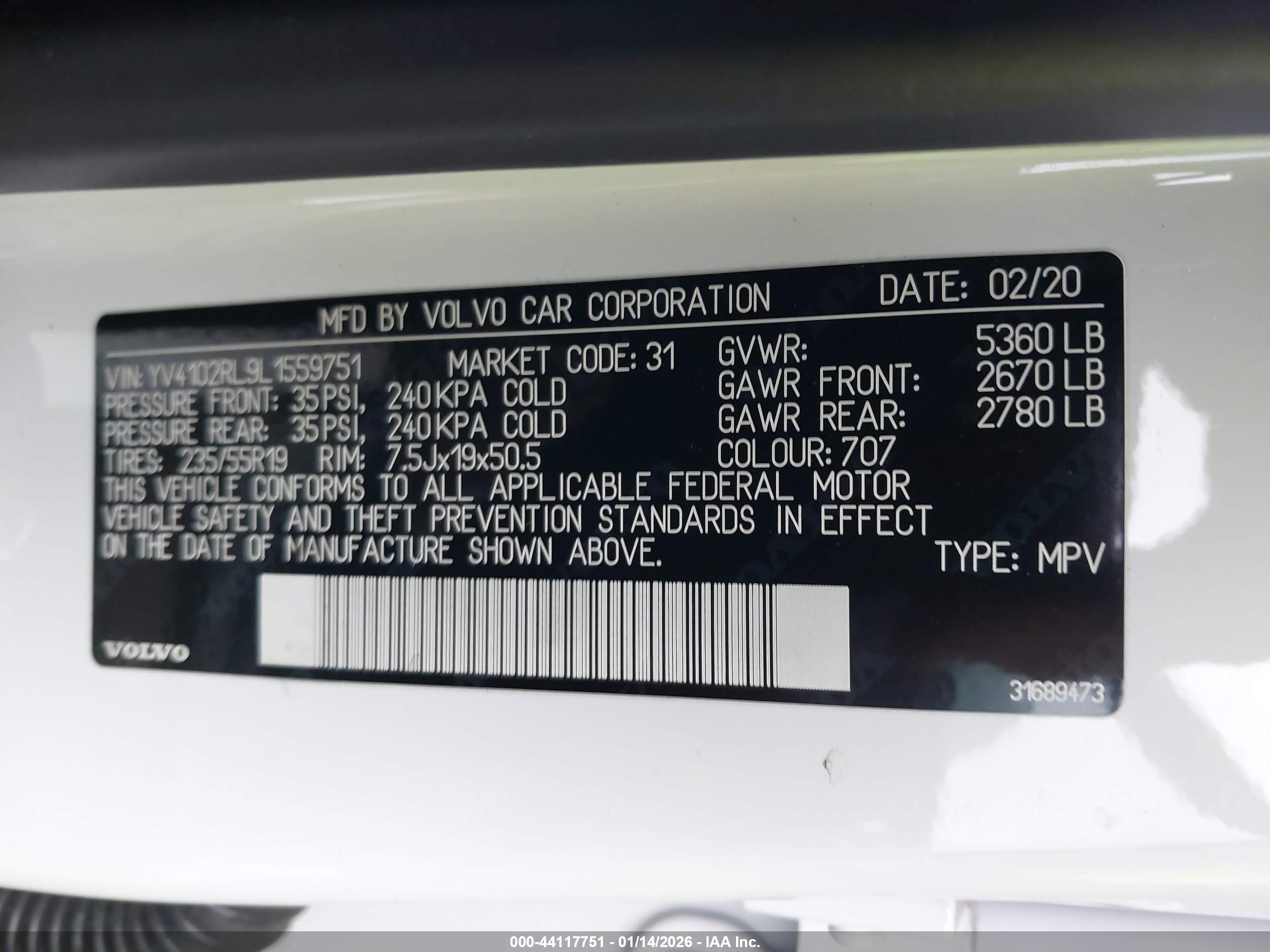 VOLVO XC60 image 9